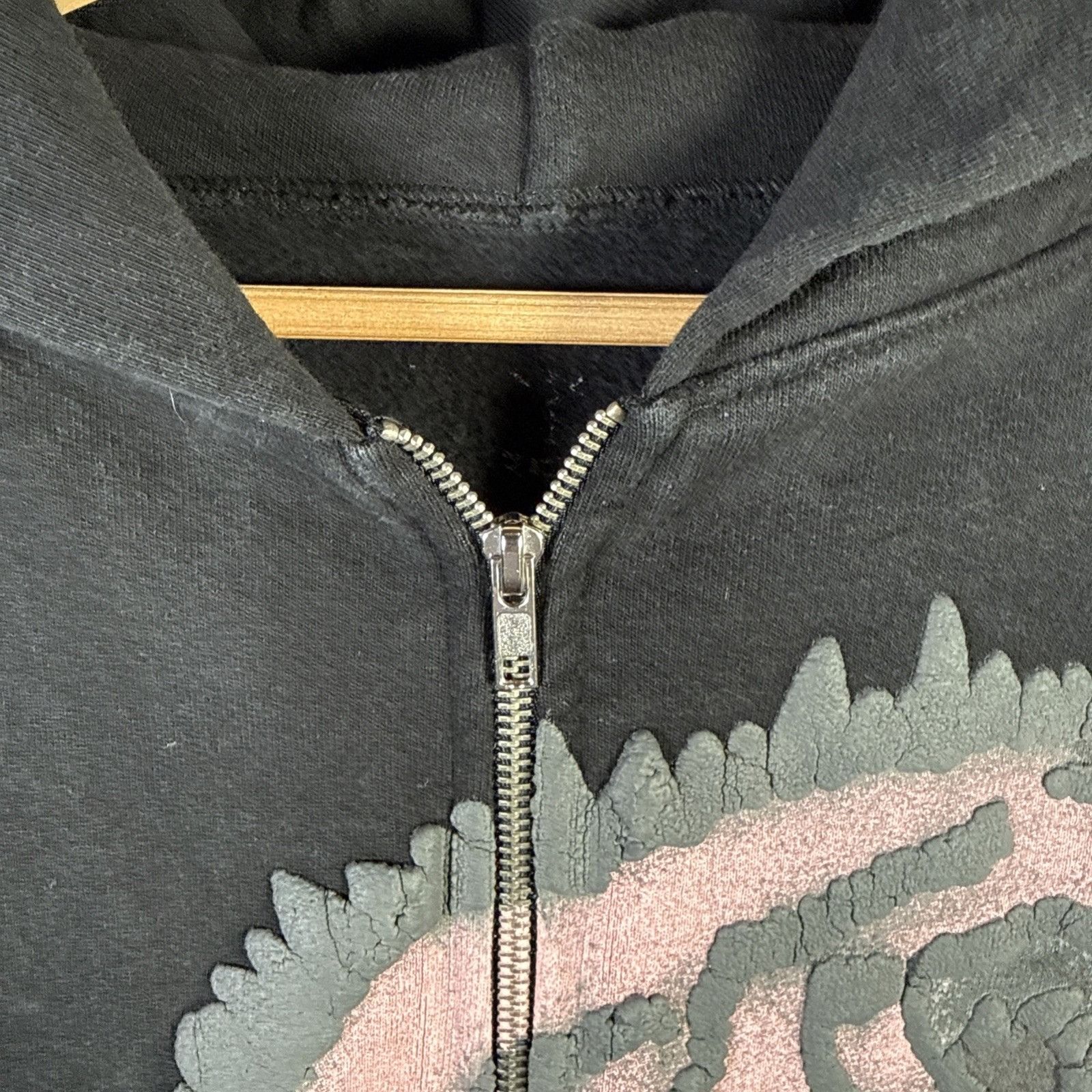 Travis Scott Cactus Jack X Fragment Hoodie Mens 2XL Black Zip Up Surge Size US XXL / EU 58 / 5 - 4 Thumbnail