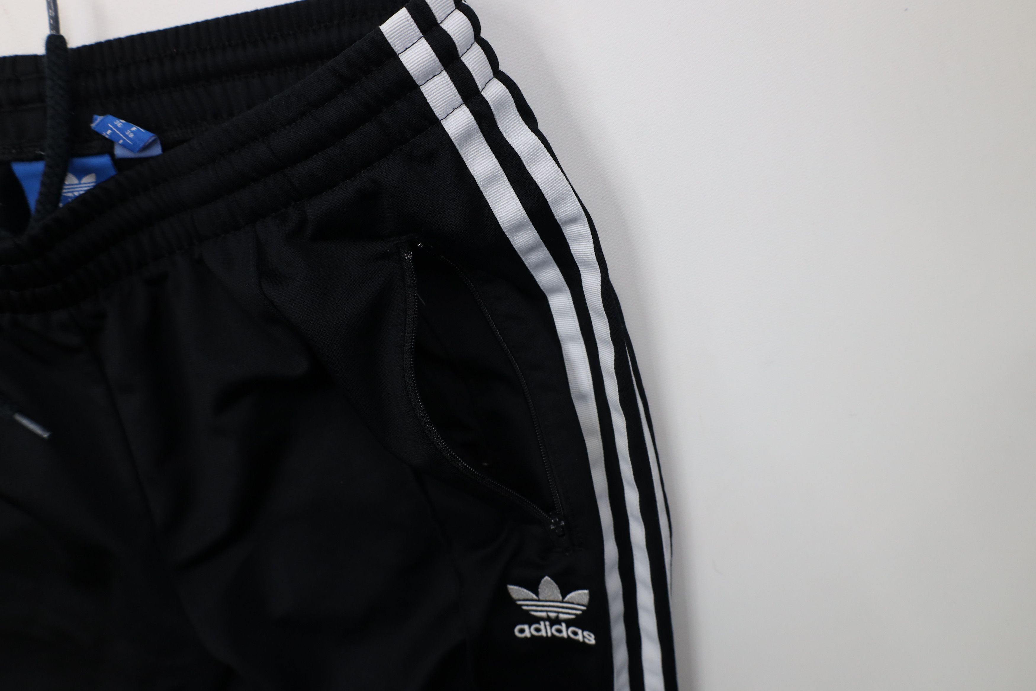 Adidas Vintage Y2K Adidas Tapered Leg Soccer Warm Up Pants Black Size US 32 / EU 48 - 7 Thumbnail
