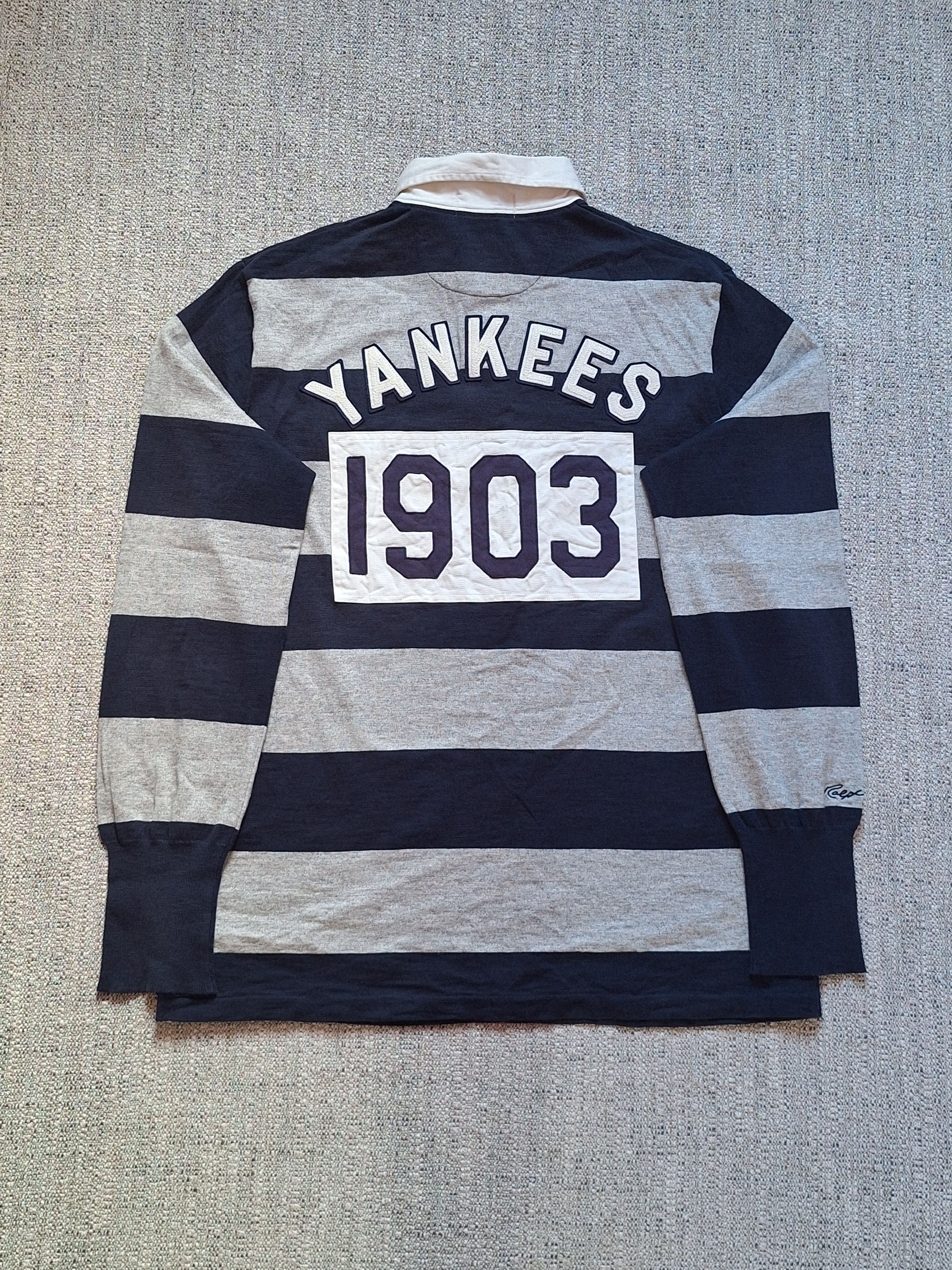 Polo Ralph Lauren POLO RALPH LAUREN / Rugby Shirt x Yankess Size US M / EU 48-50 / 2 - 16 Thumbnail