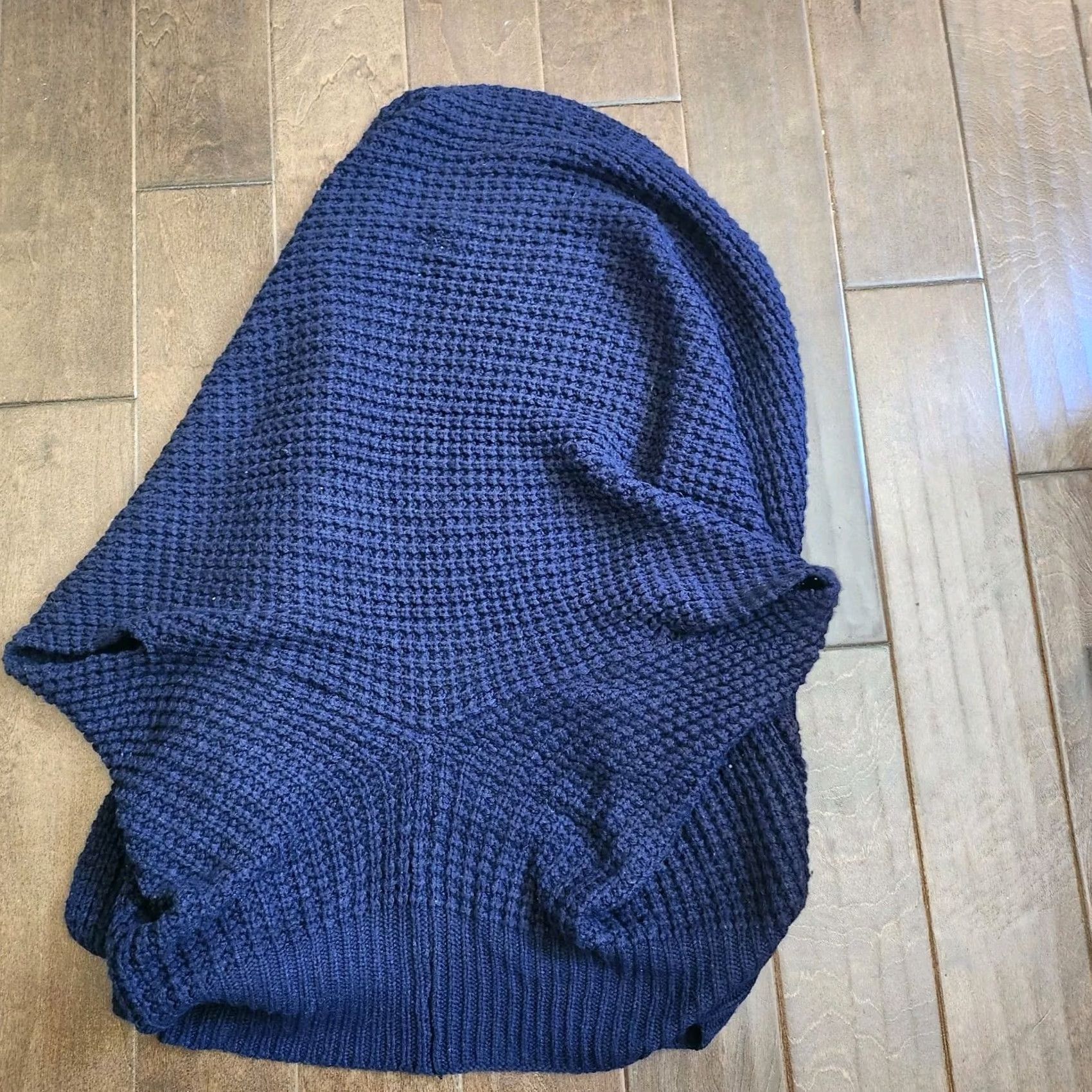 Celine Feline Women's Navy Blue Knit Open Front Sleeveless Cardigan - Size Small Size S / US 4 / IT 40 - 8 Thumbnail