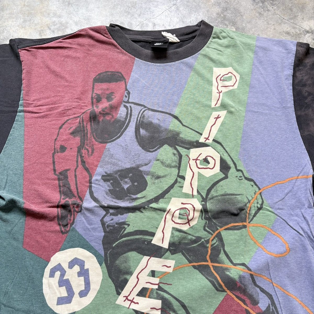 Nike Vintage 90s hoop heroes scottie pippen tee Size US XL / EU 56 / 4 - 3 Thumbnail