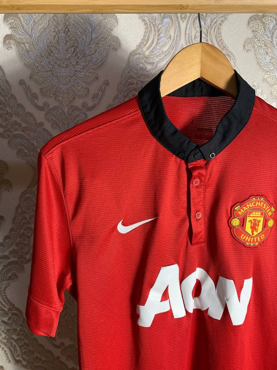 Nike VINTAGE NIKE FC MANCHESTER UNITED ENGLAND SOCCER JERSEY 90s Size US L / EU 52-54 / 3 - 3 Thumbnail