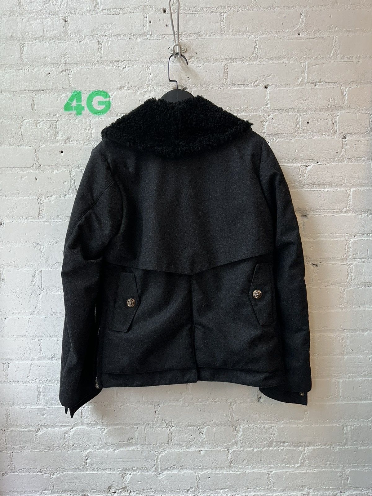 Chrome Hearts CHROME HEARTS SHEARLING BOMBER Size US M / EU 48-50 / 2 - 2 Thumbnail