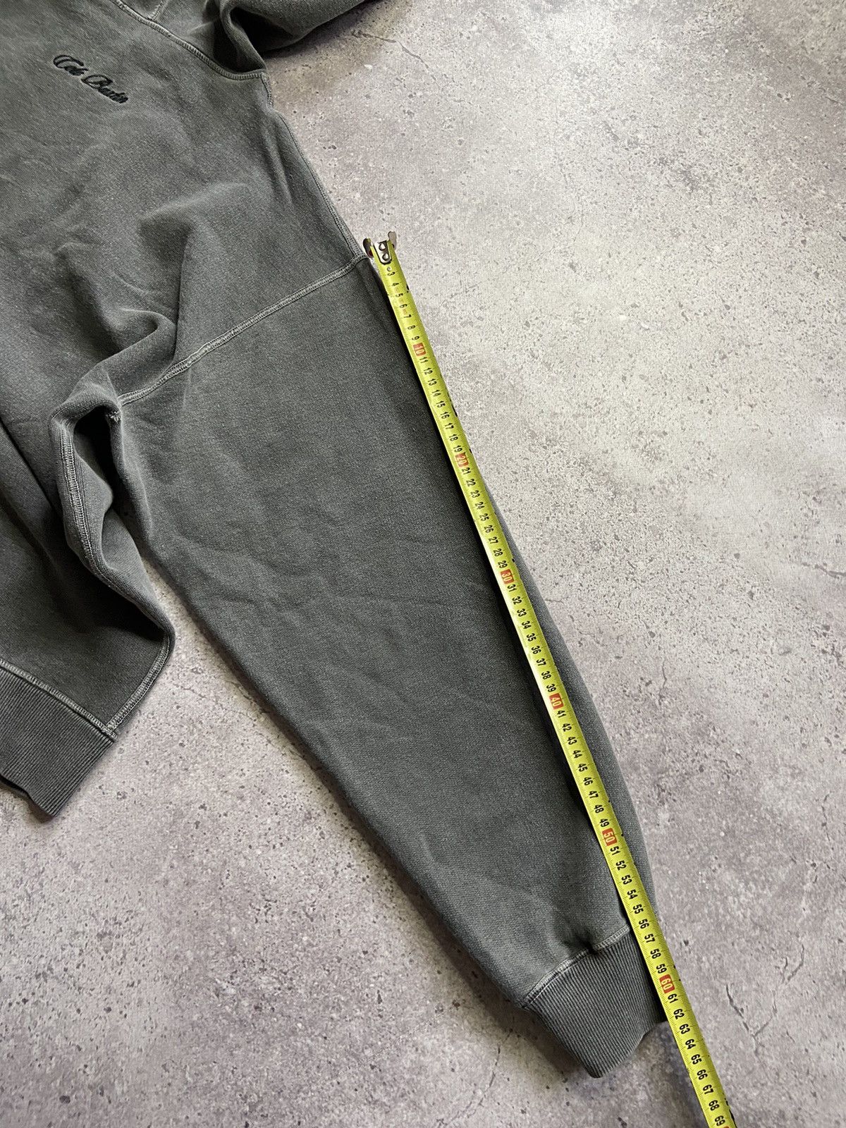 Cole Buxton Cole Buxton Washed Gray Warm Up Hoodie OverSize Size US S / EU 44-46 / 1 - 10 Thumbnail