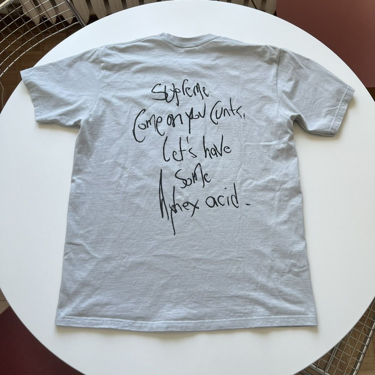 Supreme Aphex Twin Windowlicker Tee Cement L