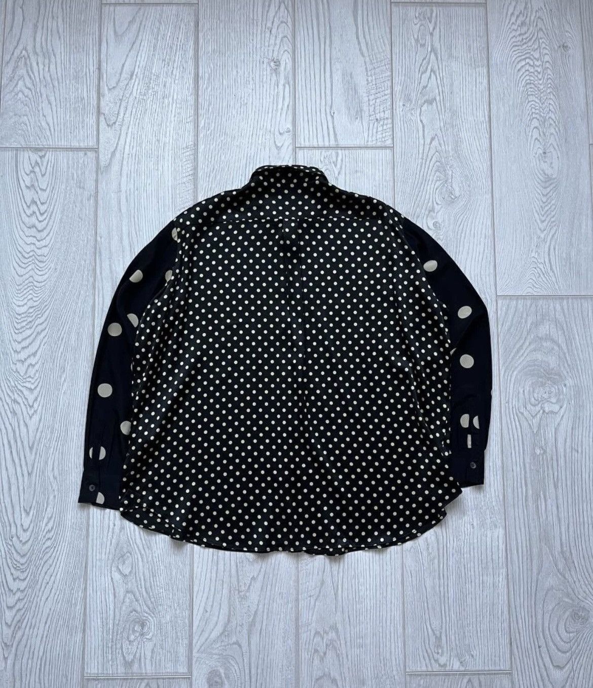 Acne Studios Acne Studios “Allowed Dots” Silk Shirt – Size 38 (US S/M) Size M / US 6-8 / IT 42-44 - 7 Thumbnail
