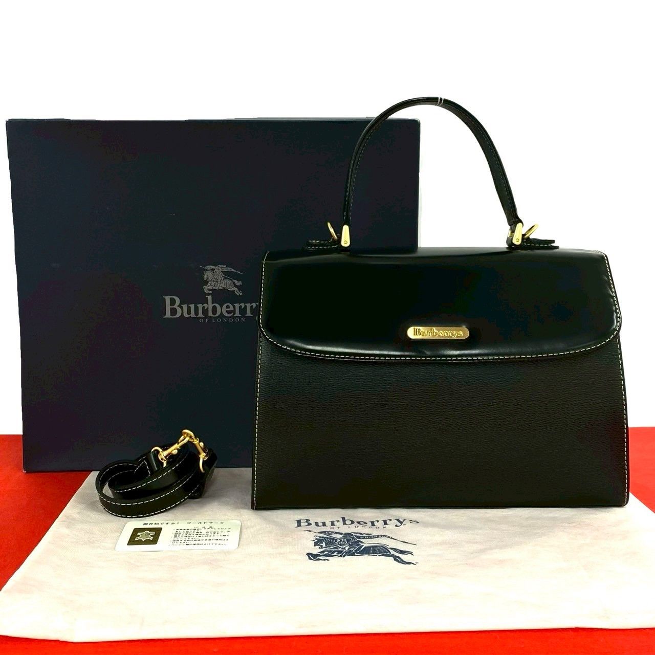 Burberry Burberry Burberry Leather 2way Shoulder Bag Leather Shoulder Bag DUTY FREE for USA Size ONE SIZE - 1 Thumbnail