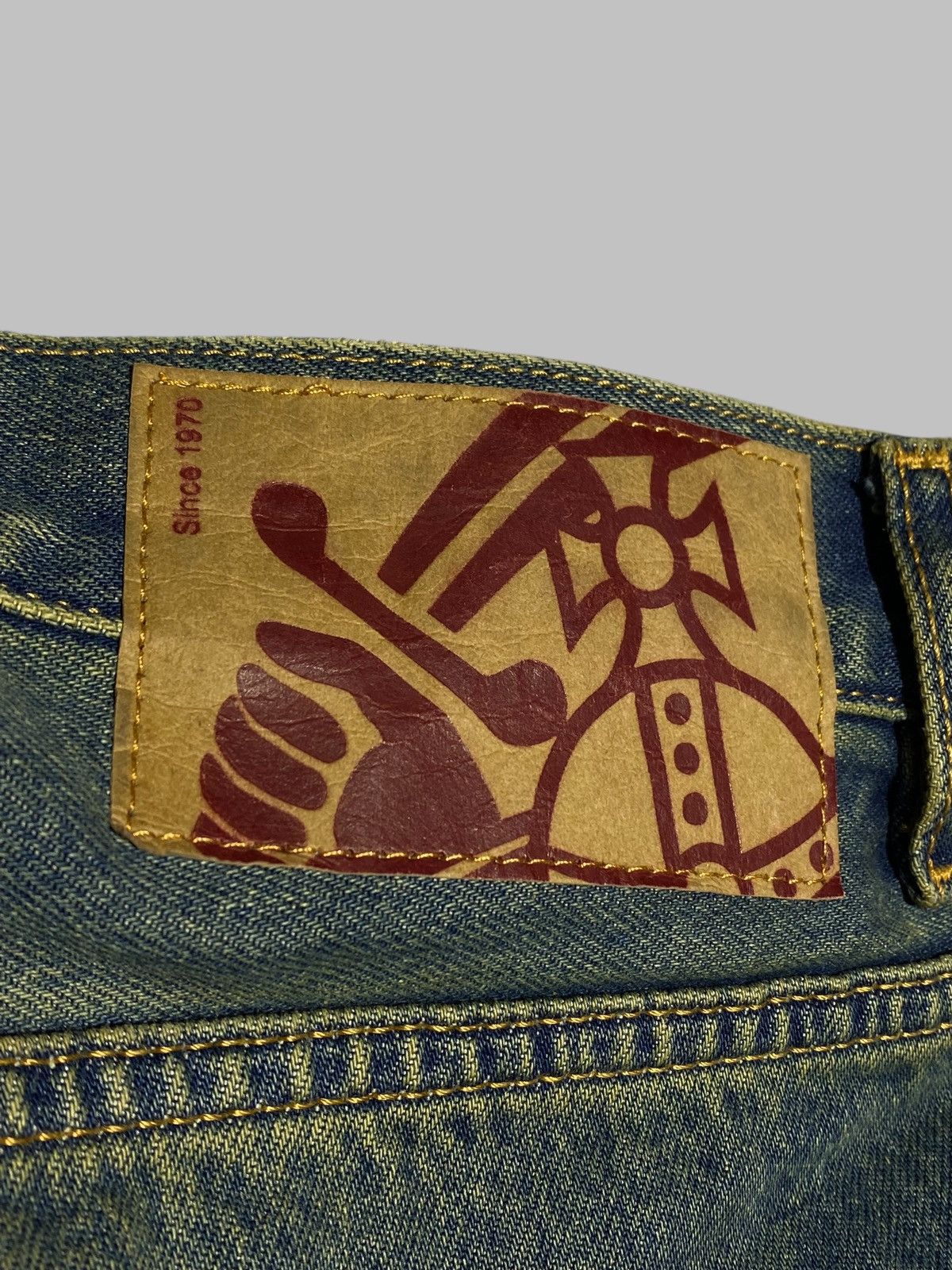 Vivienne Westwood Rare Vivienne Westwood Big Pocket Logo Jeans Size US 36 / EU 52 - 15 Thumbnail
