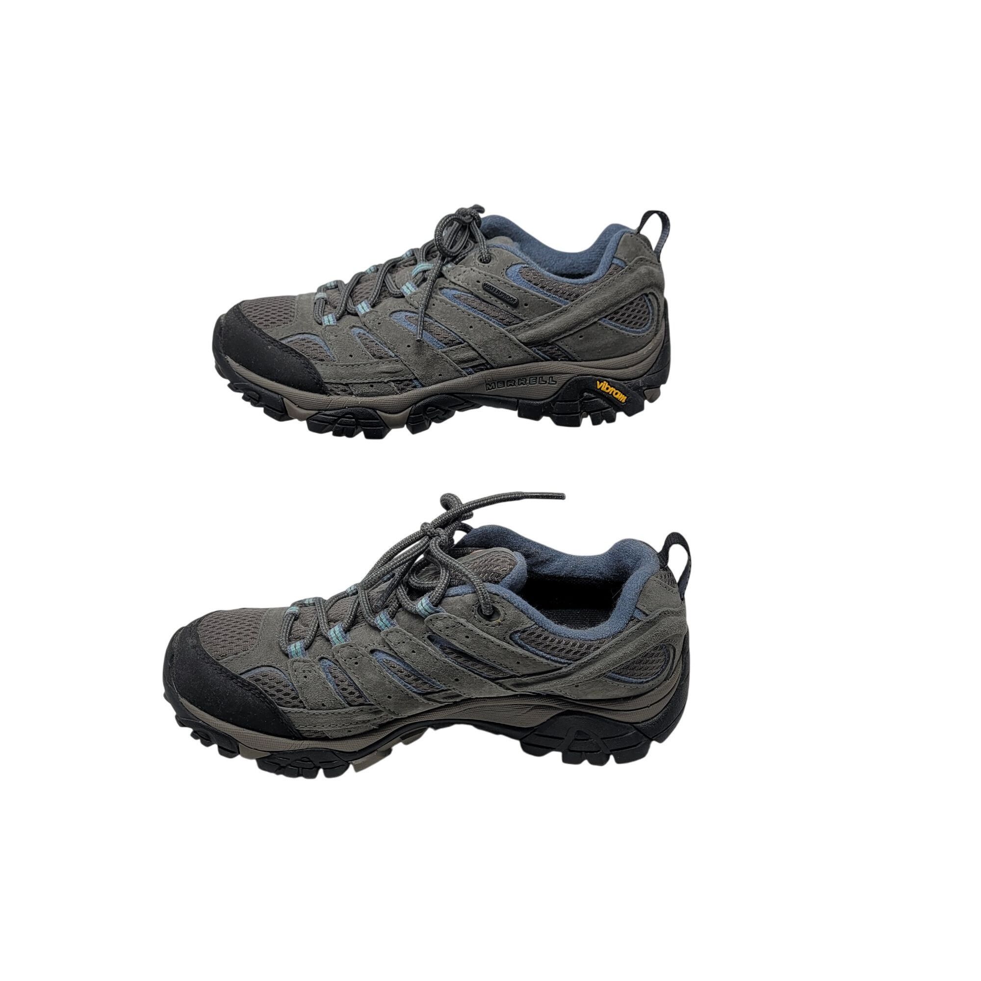Merrell Merrell J06026 Womens MOAB 2 Waterproof Granite Hiking Shoes Size US 7.5 / IT 37.5 - 9 Thumbnail