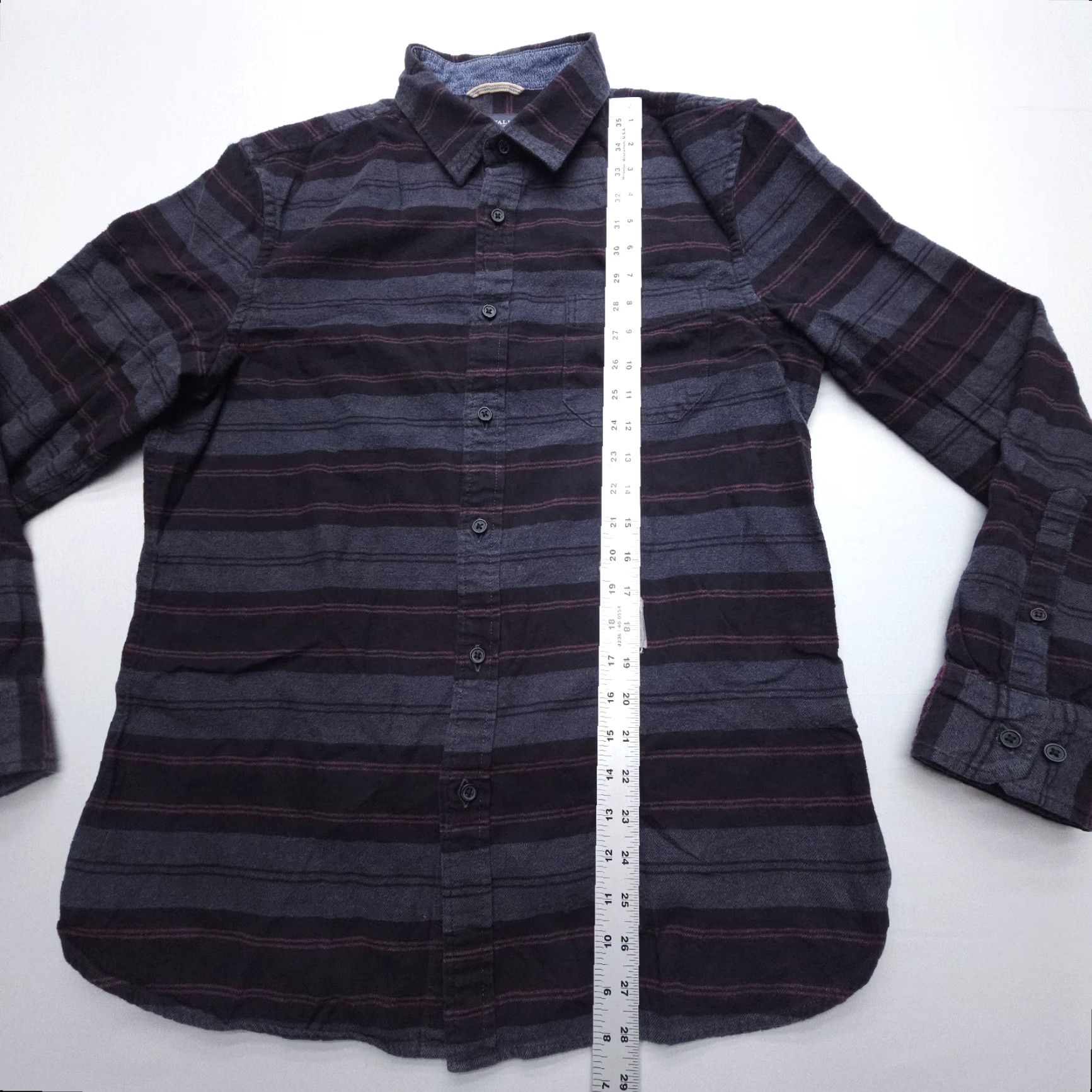Vintage VINTAGE Wallin & Bros Long Sleeve Flannel Shirt Mens L Striped Cotton Soft Collared Size US L / EU 52-54 / 3 - 6 Thumbnail