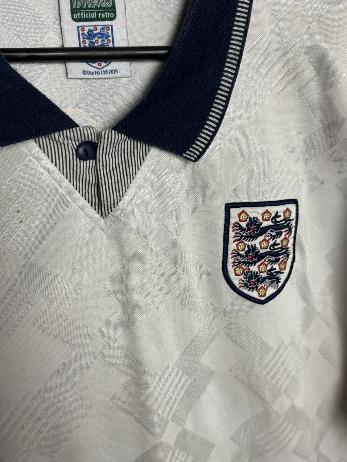 Other England National Team 90/92 Home Football Soccer Jersey Size US XXL / EU 58 / 5 - 3 Thumbnail