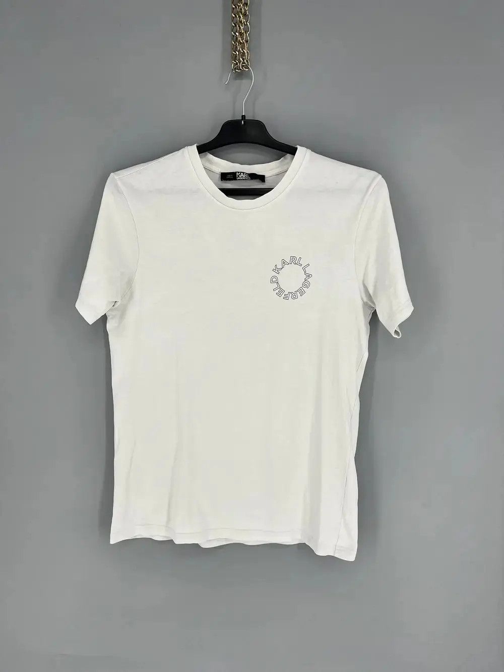 Karl Lagerfeld Karl Lagerfeld Beachwear T-Shirt Short Sleeve Big Logo Men Size US M / EU 48-50 / 2 - 2 Thumbnail