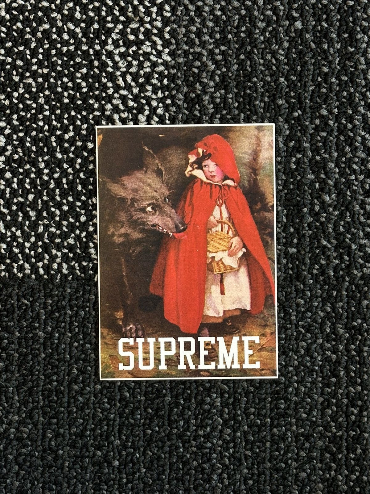 Supreme Supreme Red Hiding Hood Sticker Size ONE SIZE - 1 Preview