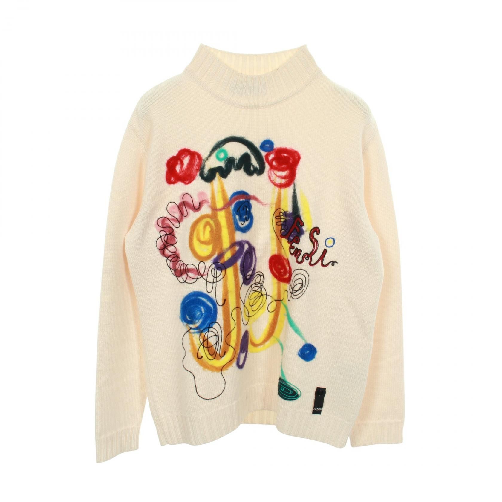 Fendi Fendi Fendi Wool Knitwear Textile Tops DUTY FREE for USA Size ONE SIZE - 1 Thumbnail