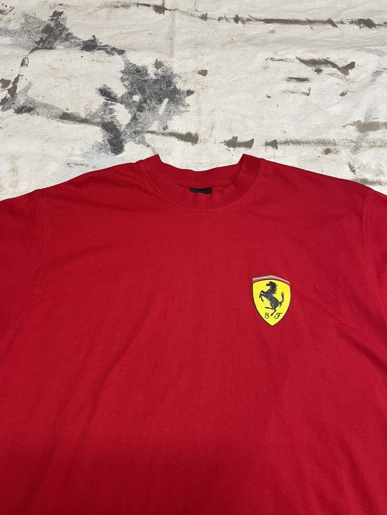 Ferrari Vintage Ferrari Chest Logo T- Shirt- 2002 Size US L / EU 52-54 / 3 - 2 Thumbnail