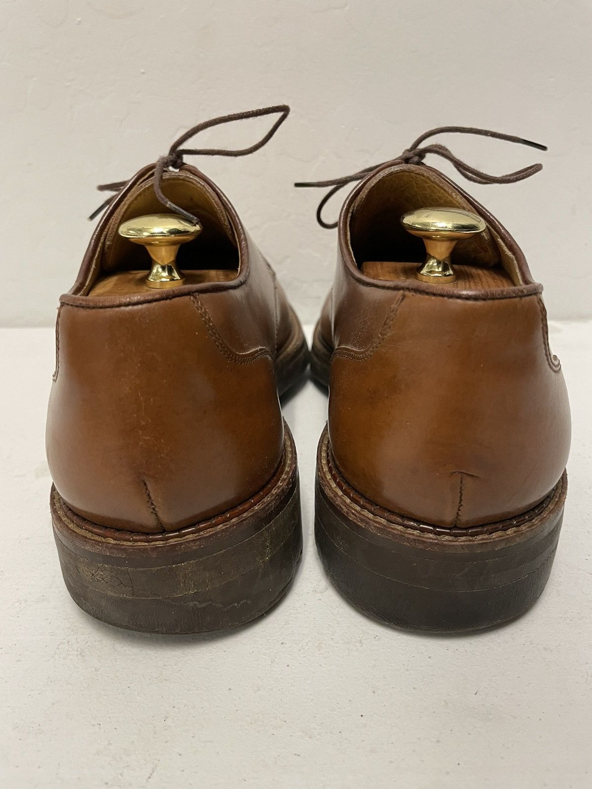 Polo Ralph Lauren Apron Toe Derbys Size US 9 / EU 42 - 3 Thumbnail