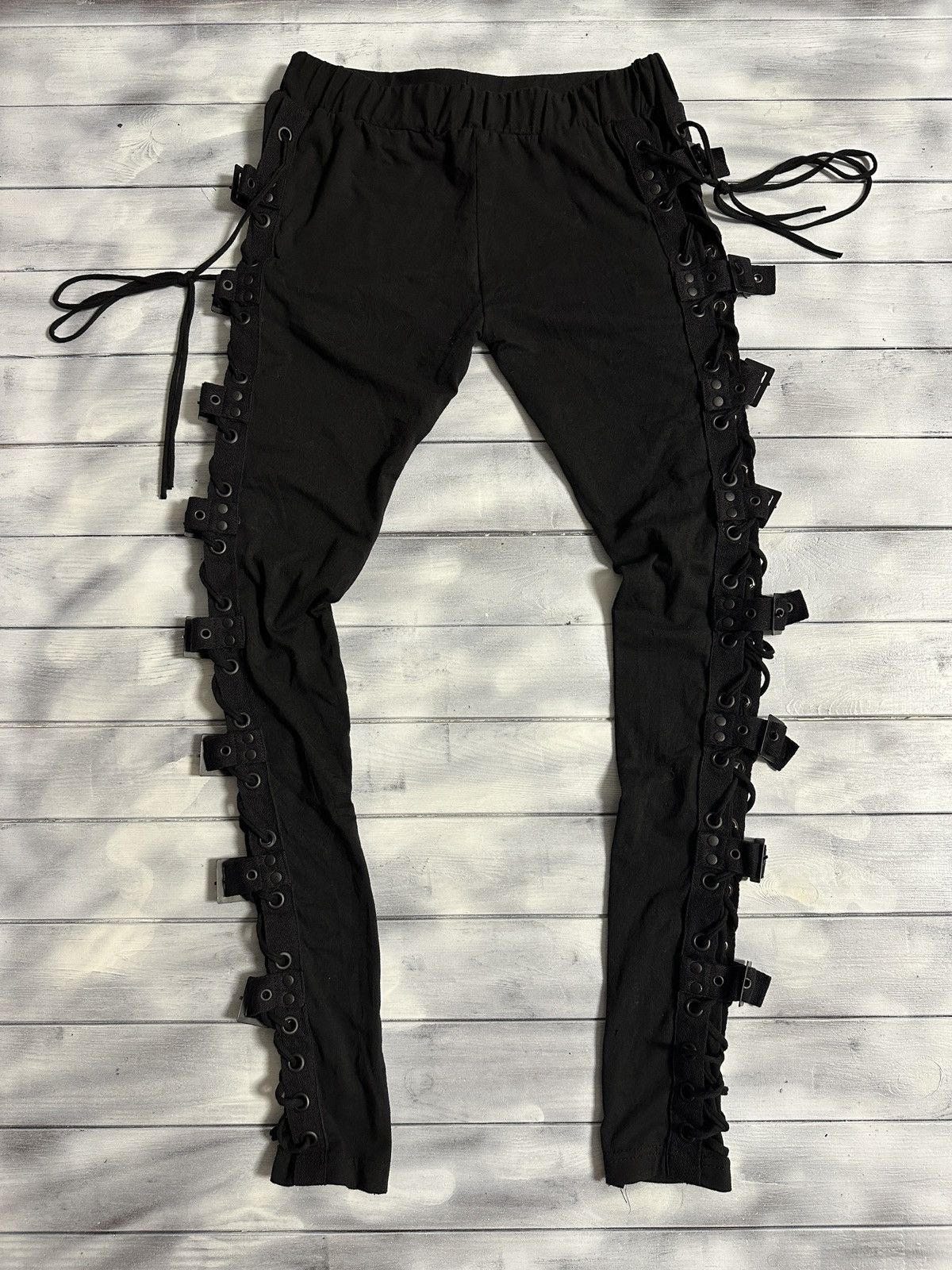 image of Avant Garde Pants Gothicana Bondage Bdsm Punk Avant-Garde Japan in Black, Men's (Size 30)