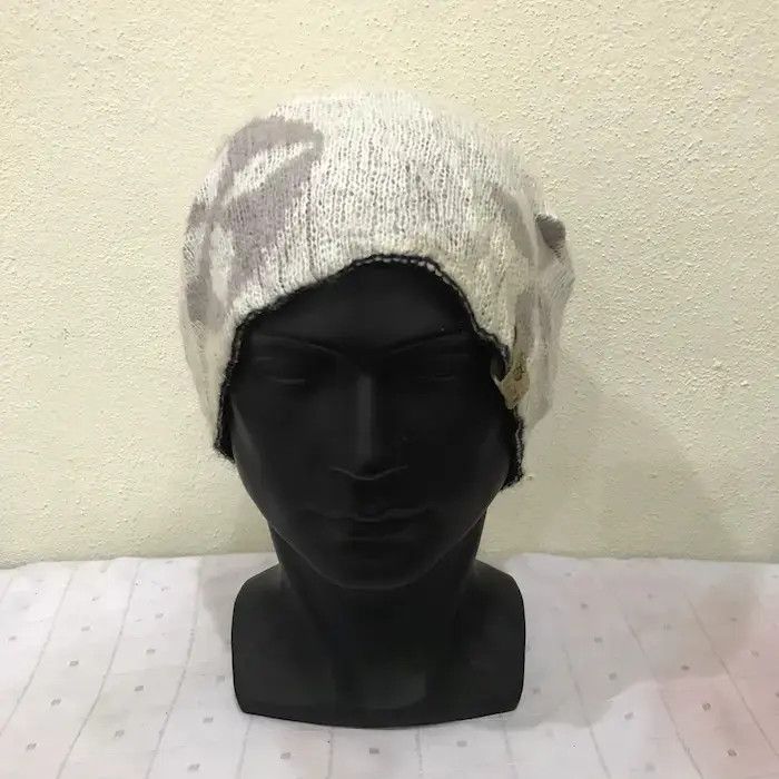 Japanese Brand × Vintage Japanese Brand Big Logo Beanie Hat Size ONE SIZE - 3 Thumbnail