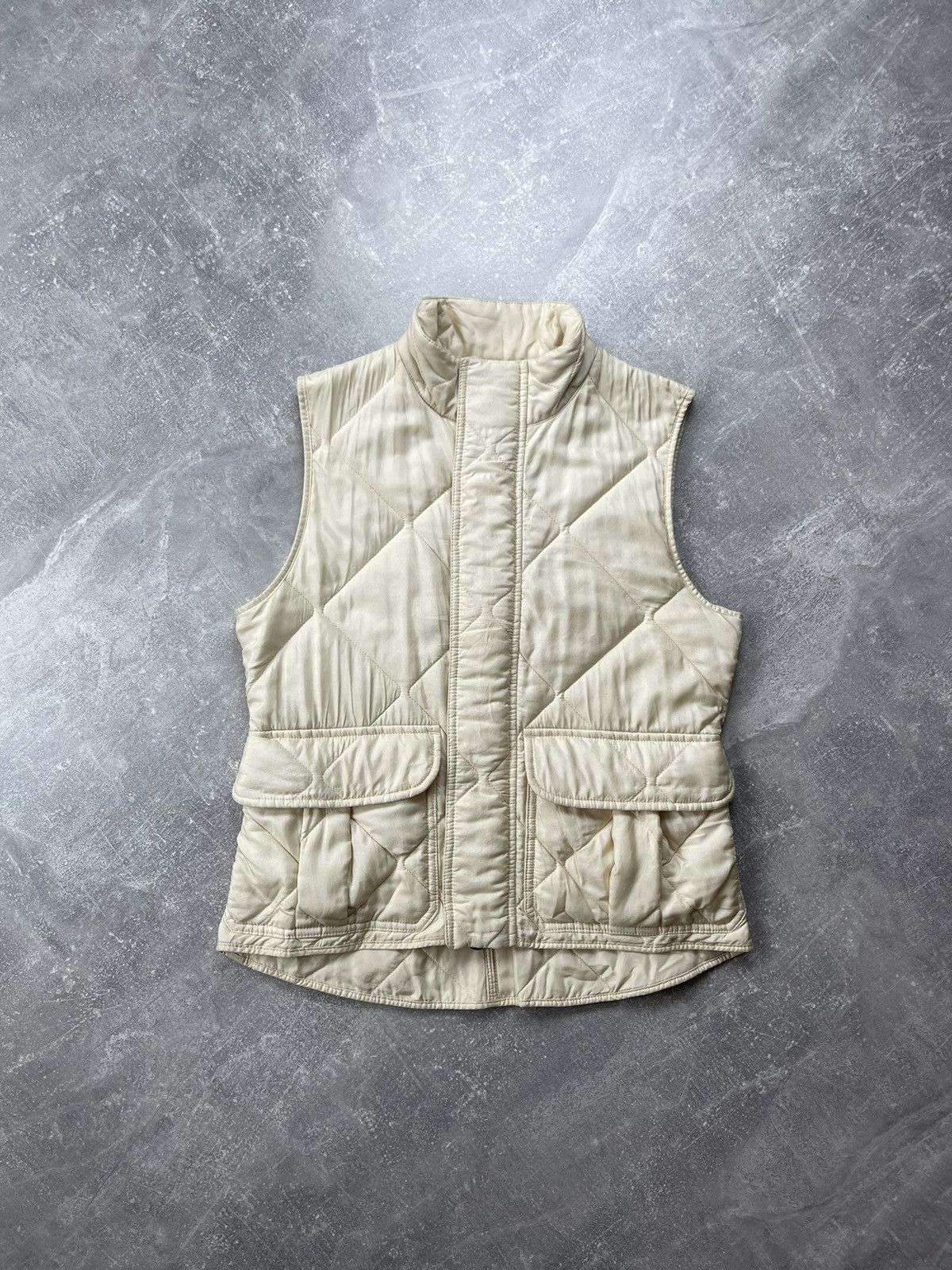 Ralph Lauren Ralph Lauren Quilted Silk Diamond Puffer Gilet Riding Vest Size S / US 4 / IT 40 - 2 Thumbnail