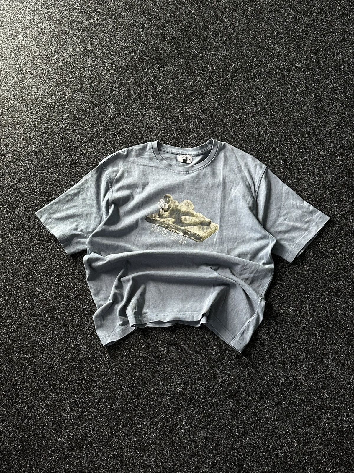 Designer × SCRT RARE ITEM🚨 SCRT BAGGY OVERSIZED RAP TEE TRAVIS STREETWEAR Size US M / EU 48-50 / 2 - 1 Thumbnail