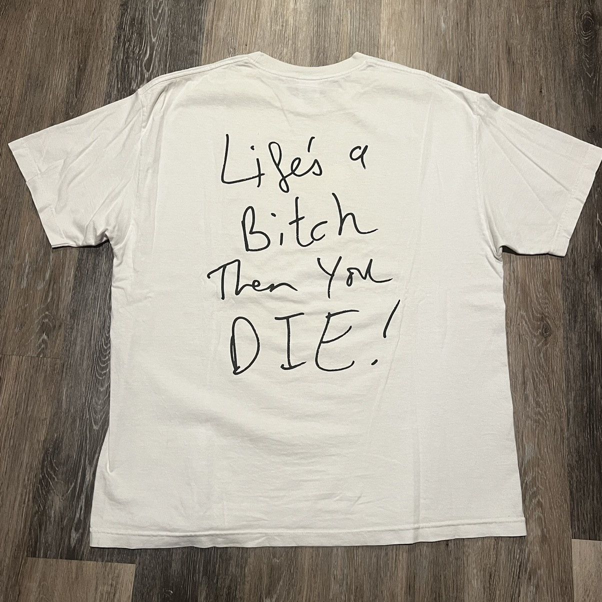 Supreme Supreme Damien Hirst Box Logo Tee life's a bitch t shirt 