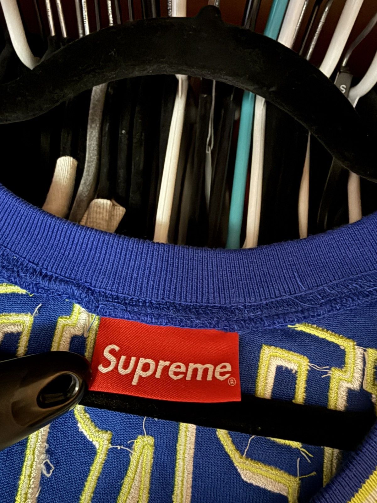 Supreme Supreme Terry Basketball Jersey SS21 Blue Size US M / EU 48-50 / 2 - 3 Thumbnail