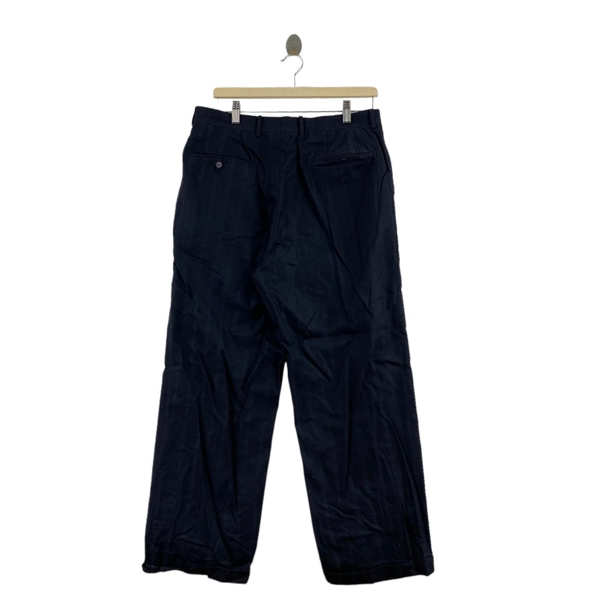 Christian Dior Monsieur Vintage CHRISTIAN DIOR MONSIEUR Straight Cut Wool Pant Size US 34 / EU 50 - 4 Thumbnail
