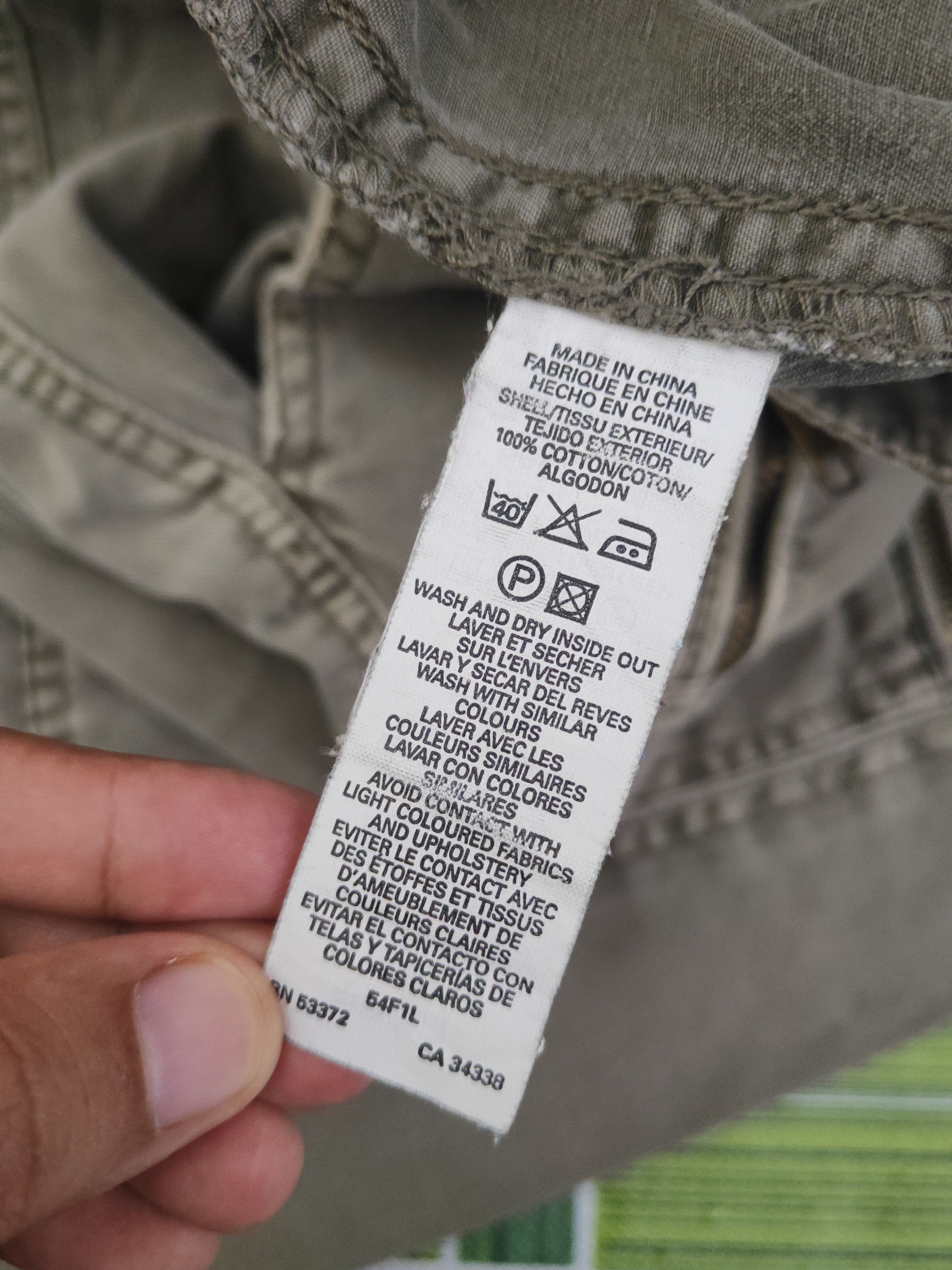 French Connection DL French Connection Olive Multipocket Cargo Pants #46-133 Size US 30 / EU 46 - 12 Thumbnail