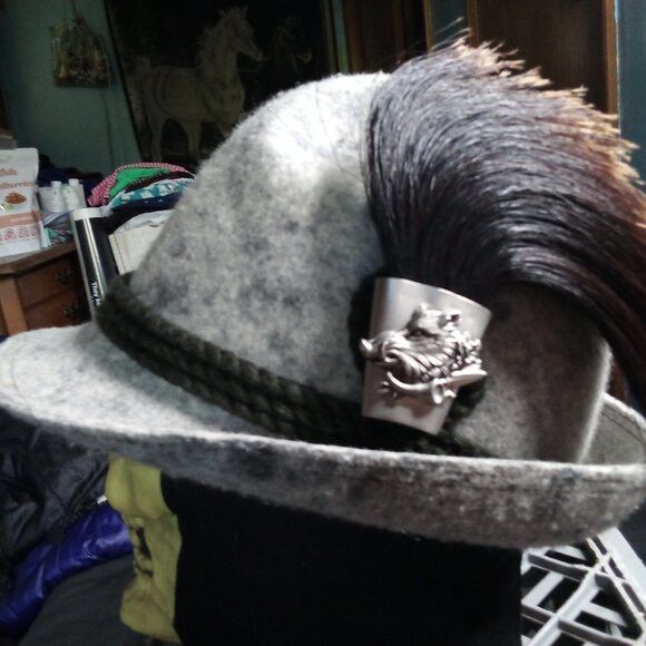 Other Vintage Lembert Wool Alpine Tyrolean Hat Feather Size ONE SIZE - 2 Thumbnail