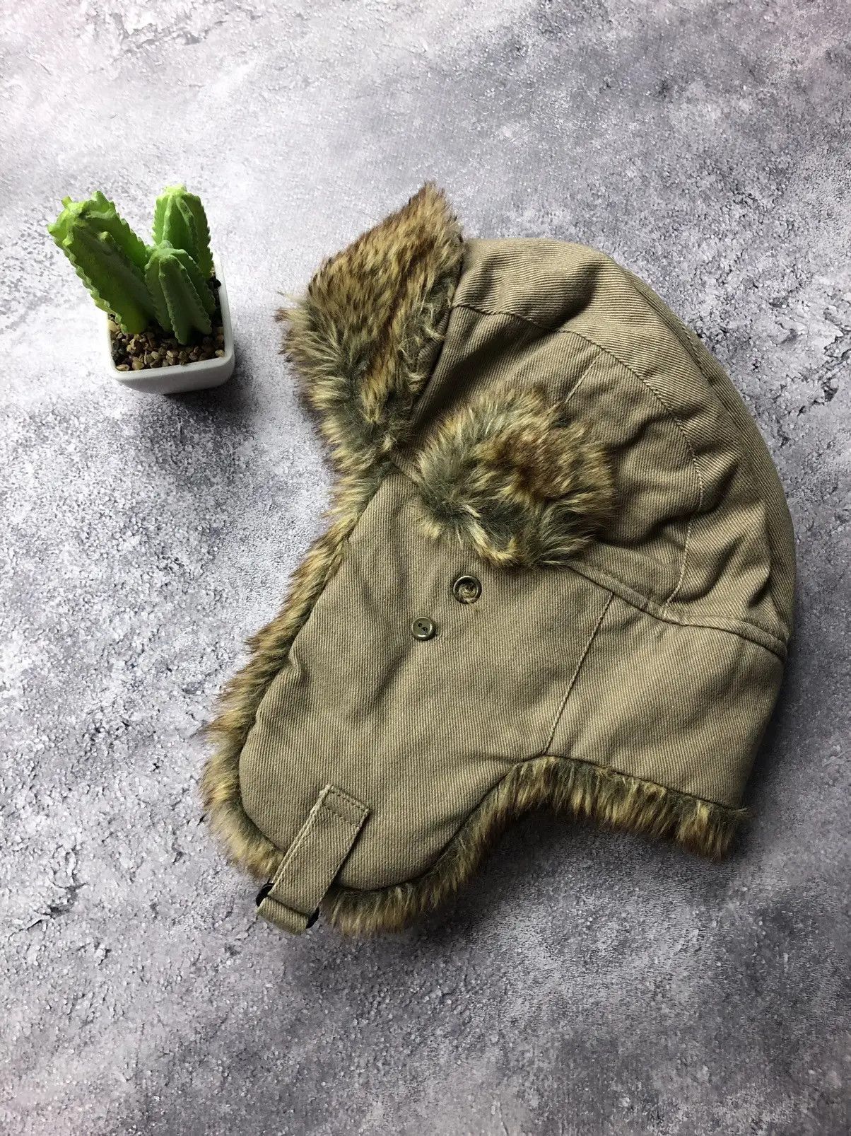 Vintage USHANKA Amazing Faux Fur Y2K Hat (Trapper Hat) Mohair Hype Size ONE SIZE - 1 Thumbnail