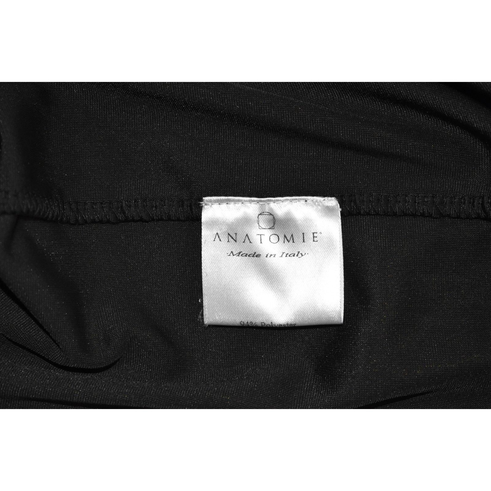 Anatomie ANATOMIE Black Velvet Fake Wrap Cocktail Dress Size XL Size XL / US 12-14 / IT 48-50 - 6 Thumbnail