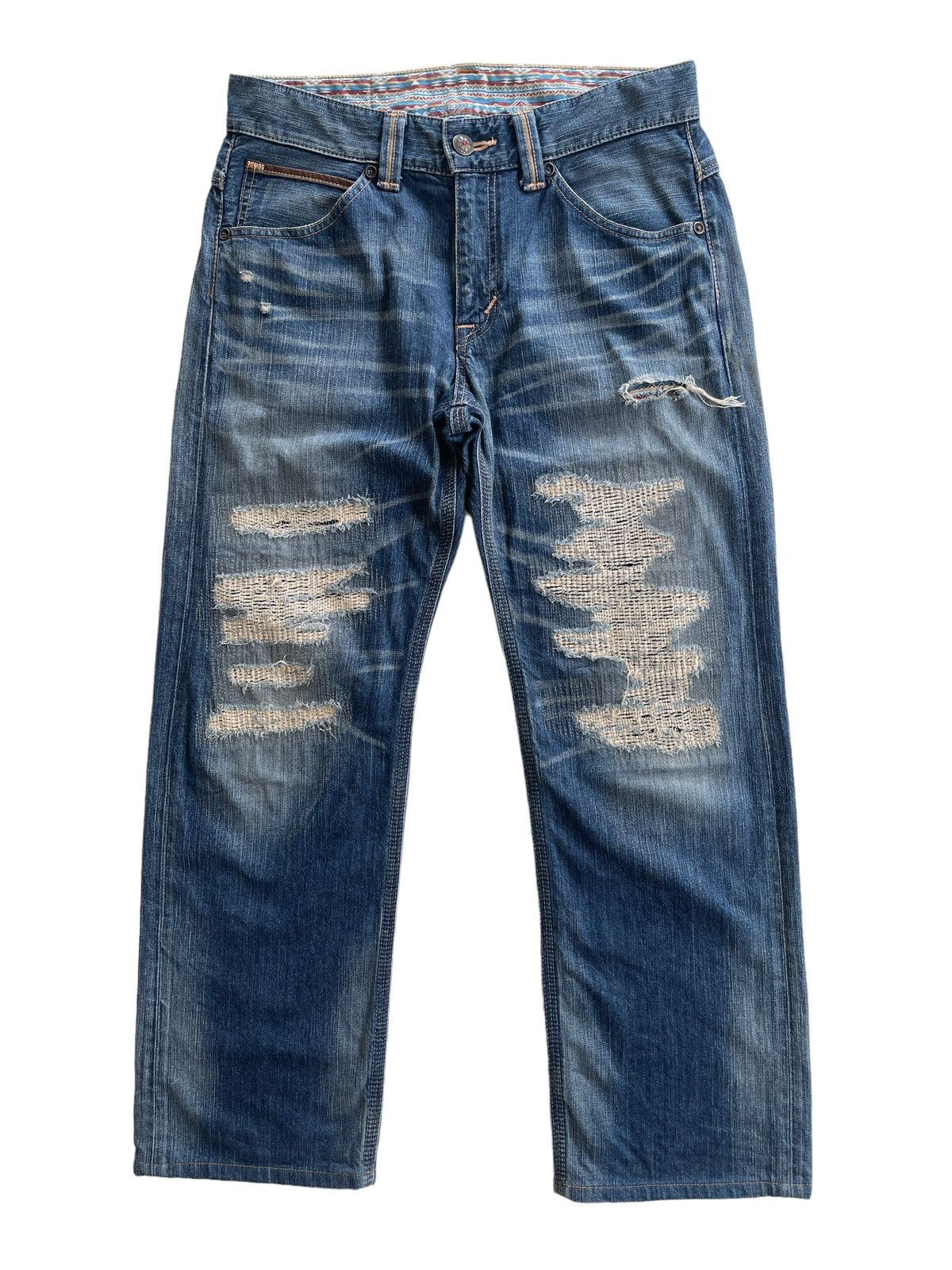 Vintage Edwin Distressed Denim