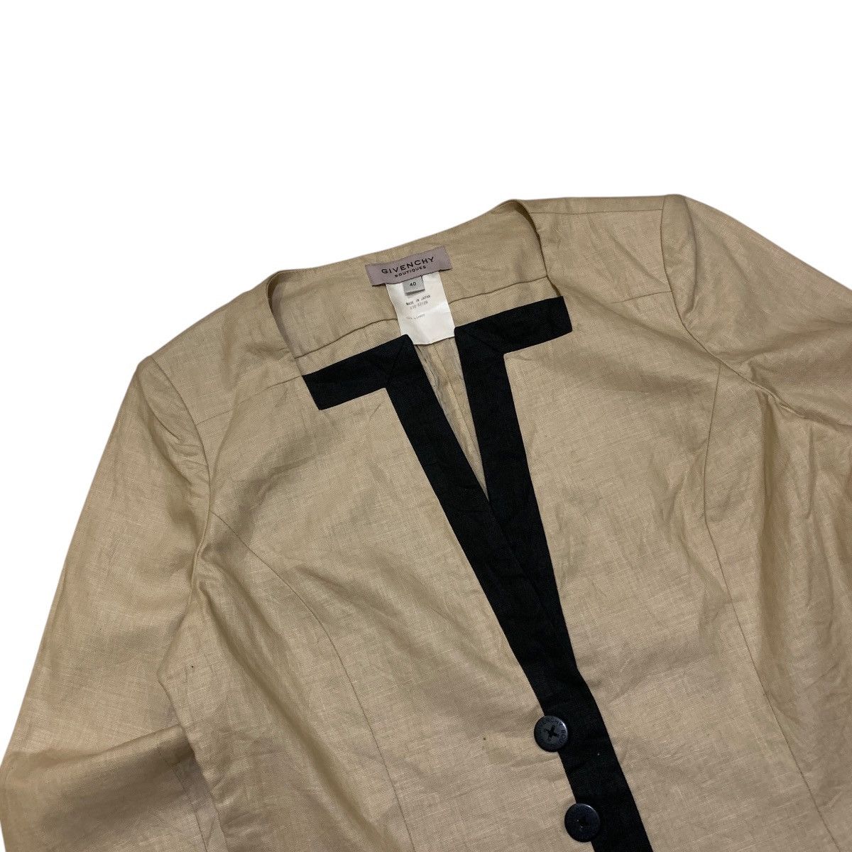 Designer × Givenchy Givenchy Boutiques Double Breast Blazer Jacket Size S / US 4 / IT 40 - 2 Thumbnail