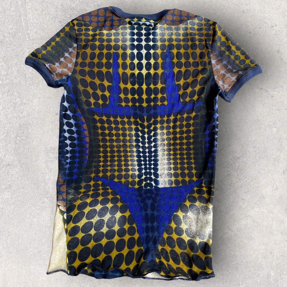 Jean Paul Gaultier Fall95 Cyber Dot Mesh Tee Size US XS / EU 42 / 0 - 2 Thumbnail