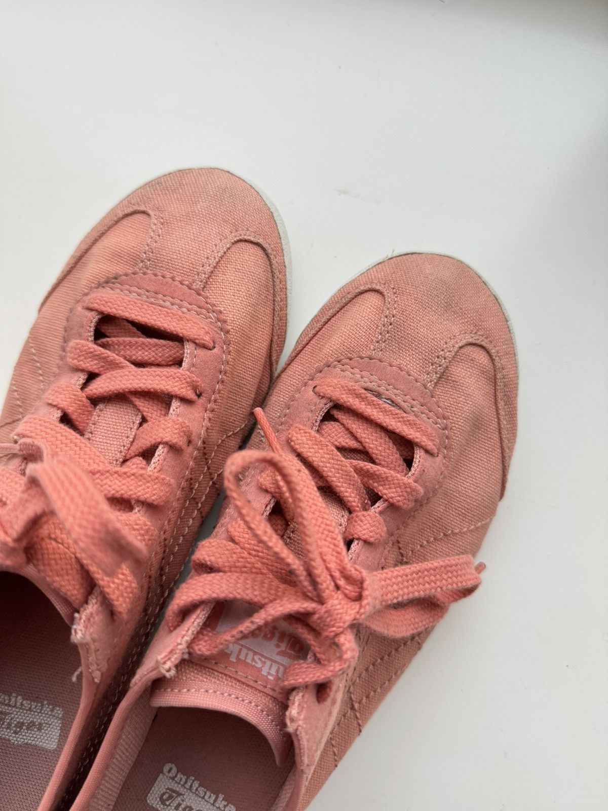 Asics × Vintage ASICS onitsuka tiger Mexico 66 coral EUR38/US7 sneaker shoes Size US 7 / IT 37 - 22 Thumbnail