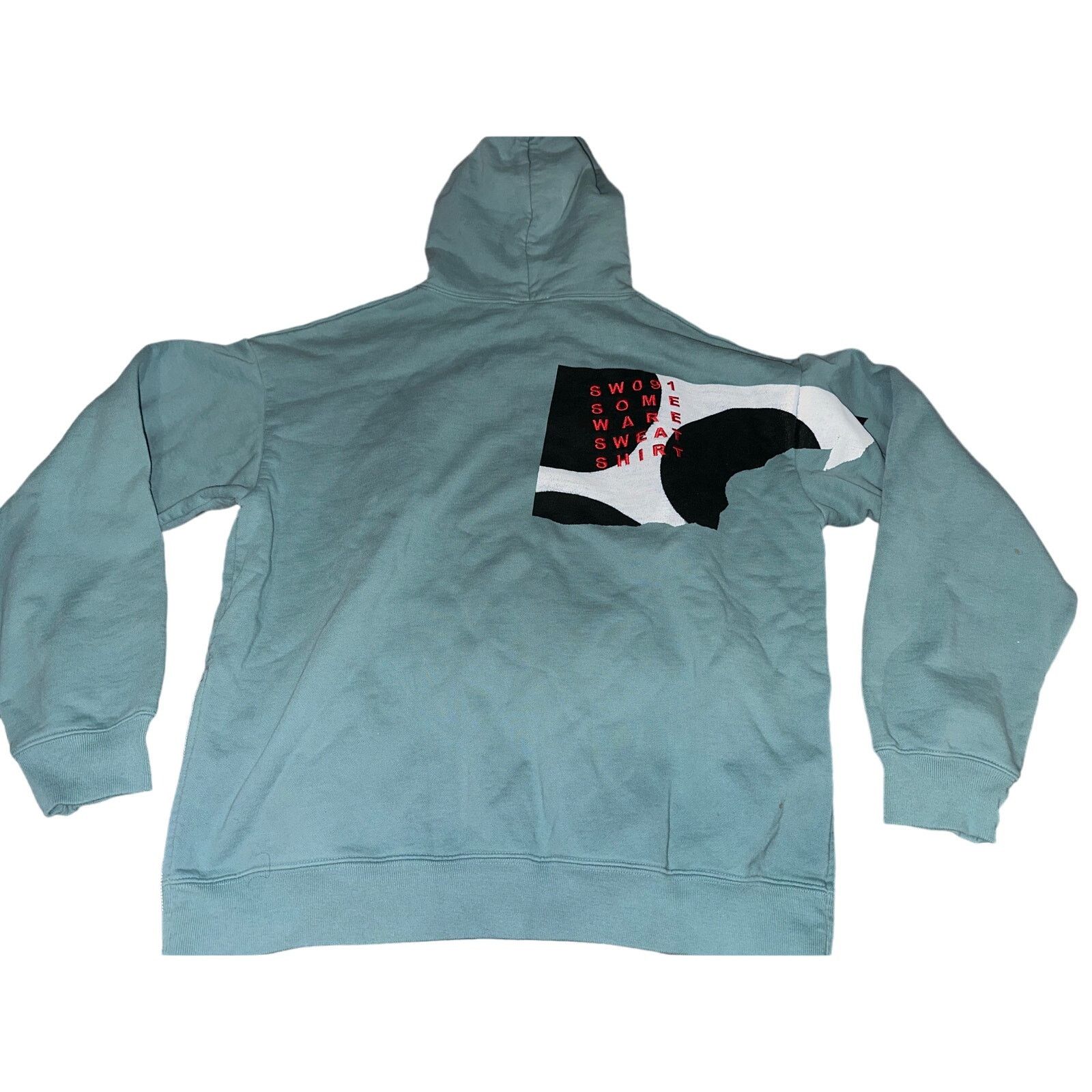 Japanese Brand Some Ware - Logo-Embroidered Organic Loopback Cotton - Green Size US L / EU 52-54 / 3 - 1 Thumbnail