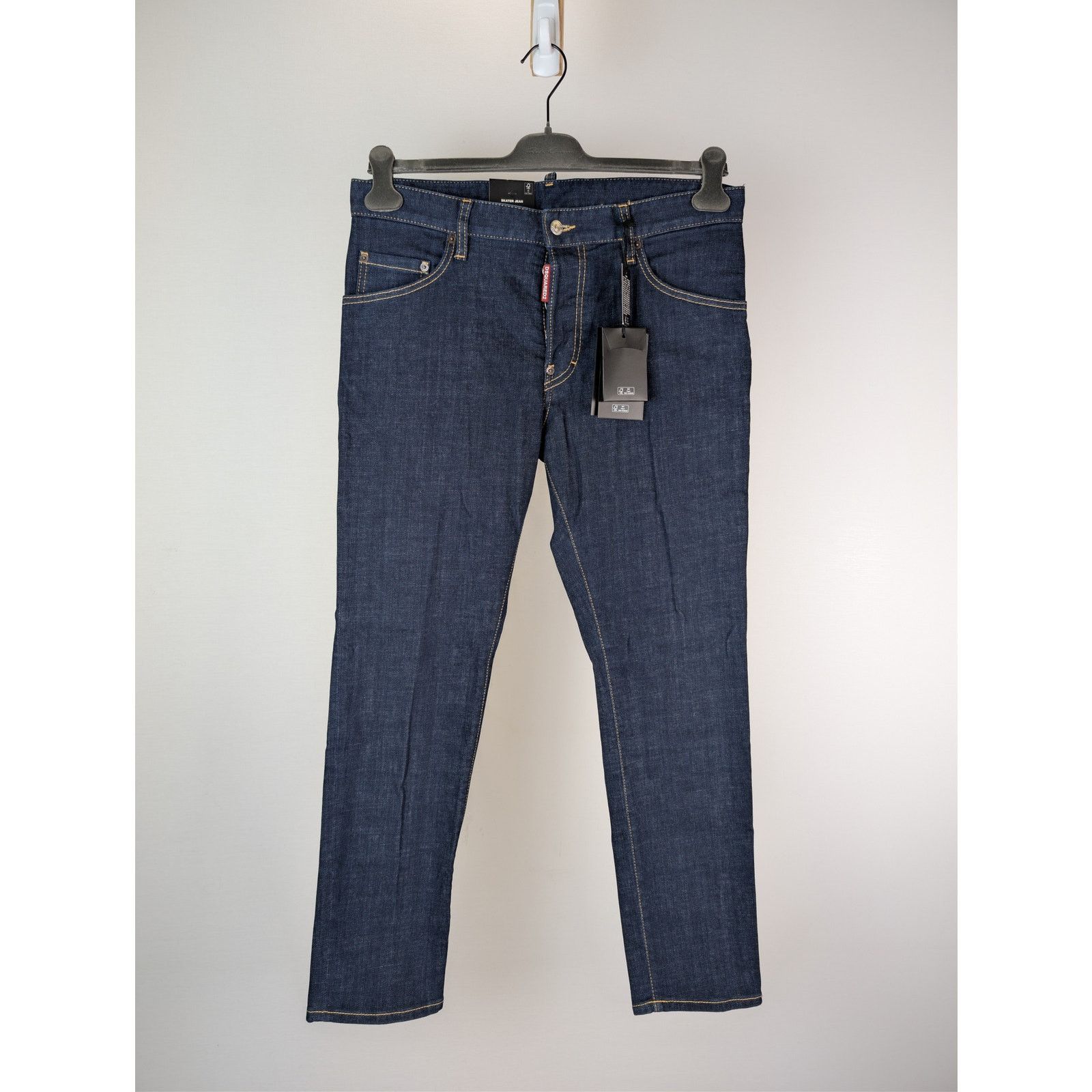 Dsquared2 o1rshd1 Denim Skater Jean in Blue Size US 32 / EU 48 - 1 Thumbnail
