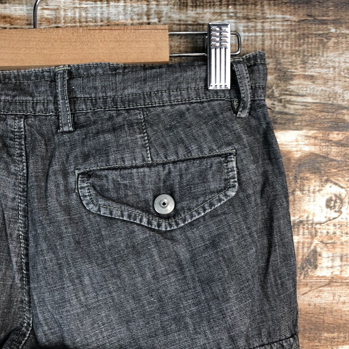 Japanese Brand Et Boite Grey Cargo utility Multipocket Pants #A2438 Size 27" / US 4 / IT 40 - 19 Thumbnail