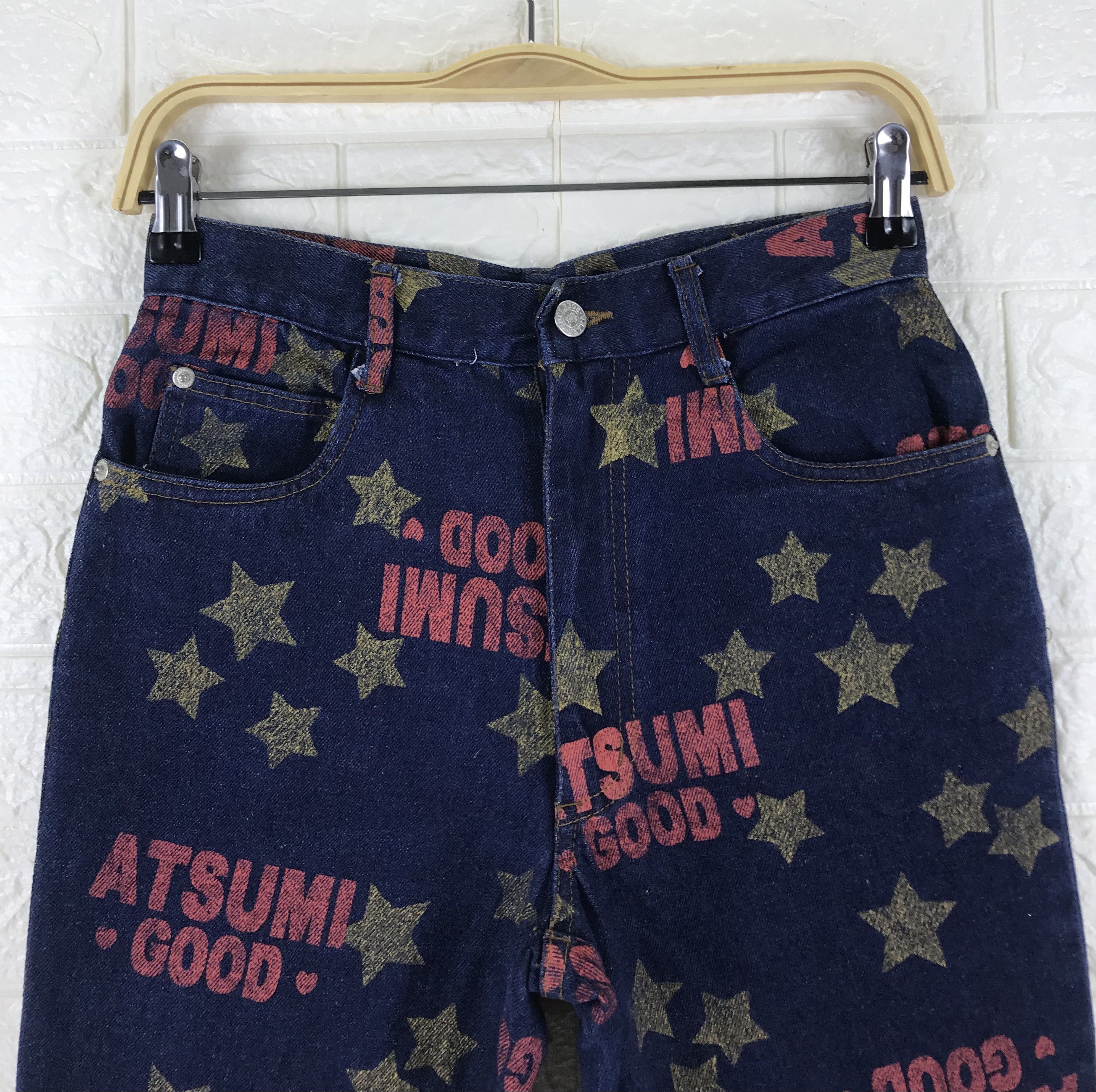Hysteric Glamour Hysteric Glamour x Atsumi Good Over Printed Jeans Size 26" / US 2 / IT 38 - 2 Thumbnail
