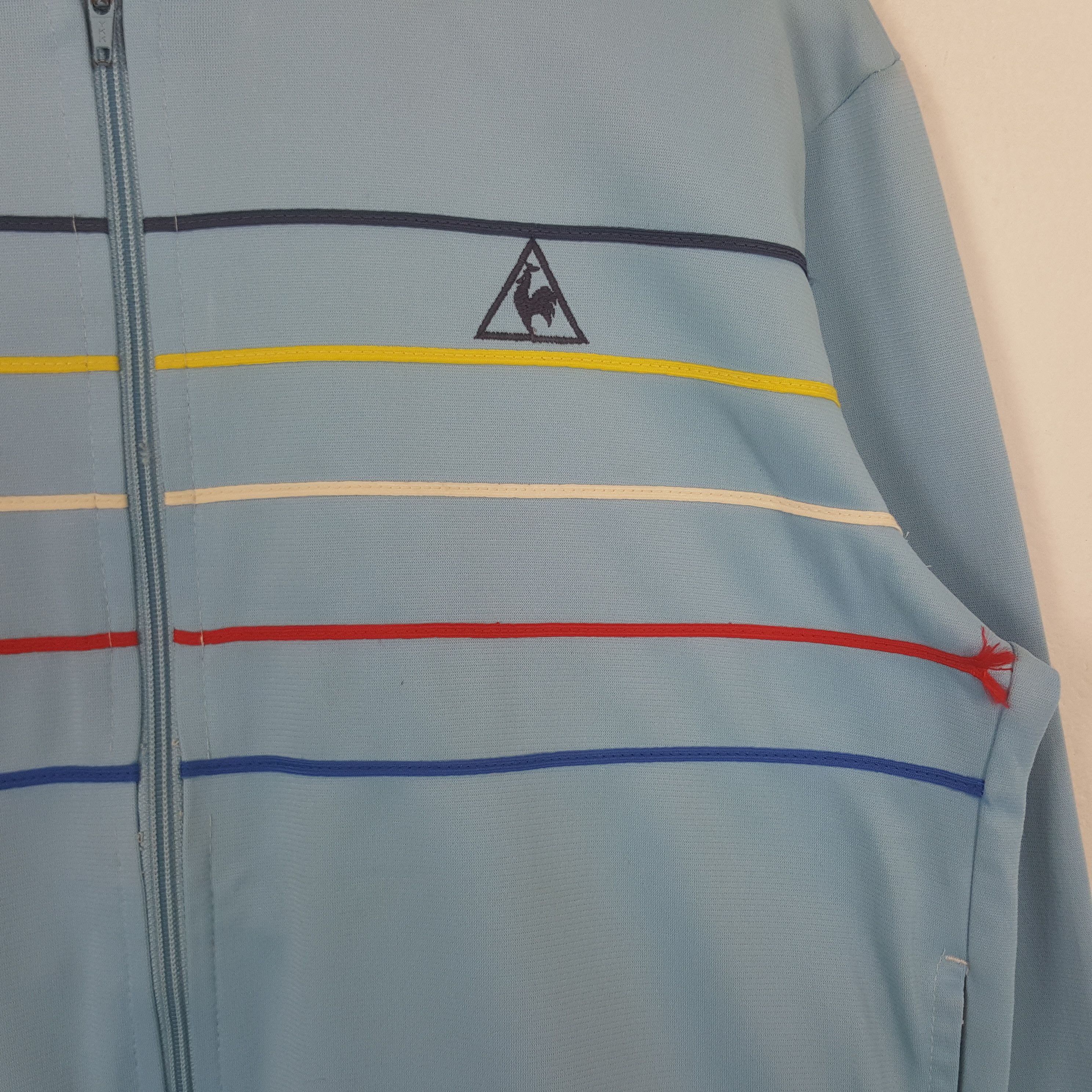Le Coq Sportif Vintage Le Coq Sportif 90's Sport Style Sweater Jacket RR2 Size US M / EU 48-50 / 2 - 2 Thumbnail
