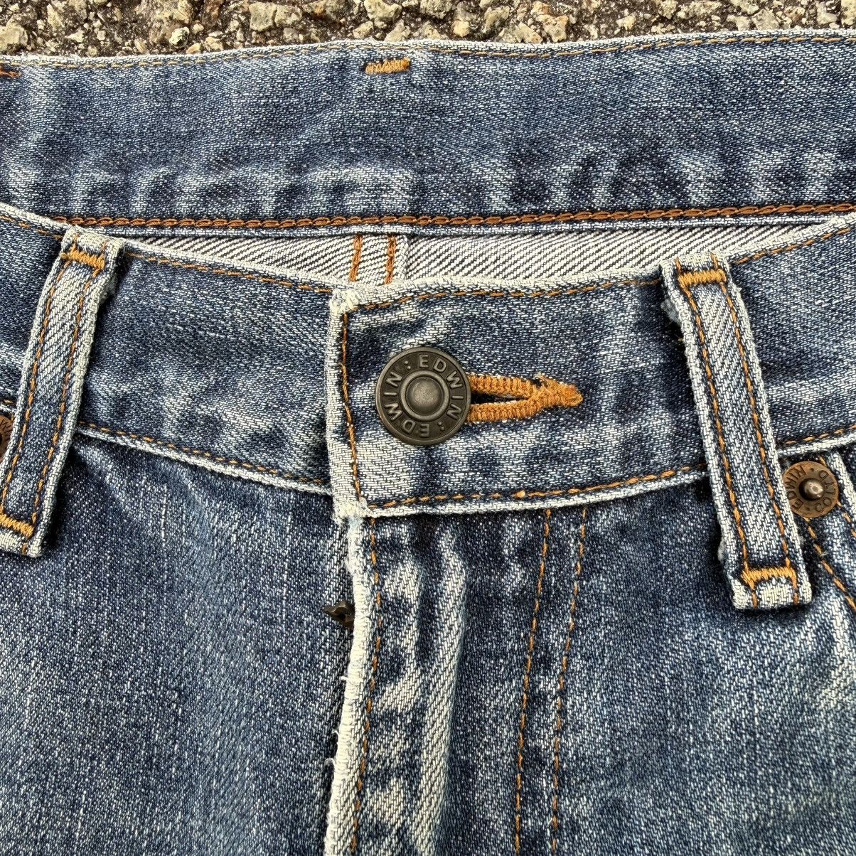 Edwin VINTAGE EDWIN 503Z DENIM DIRTY JEAN PANTS W31 Size US 31 - 5 Thumbnail