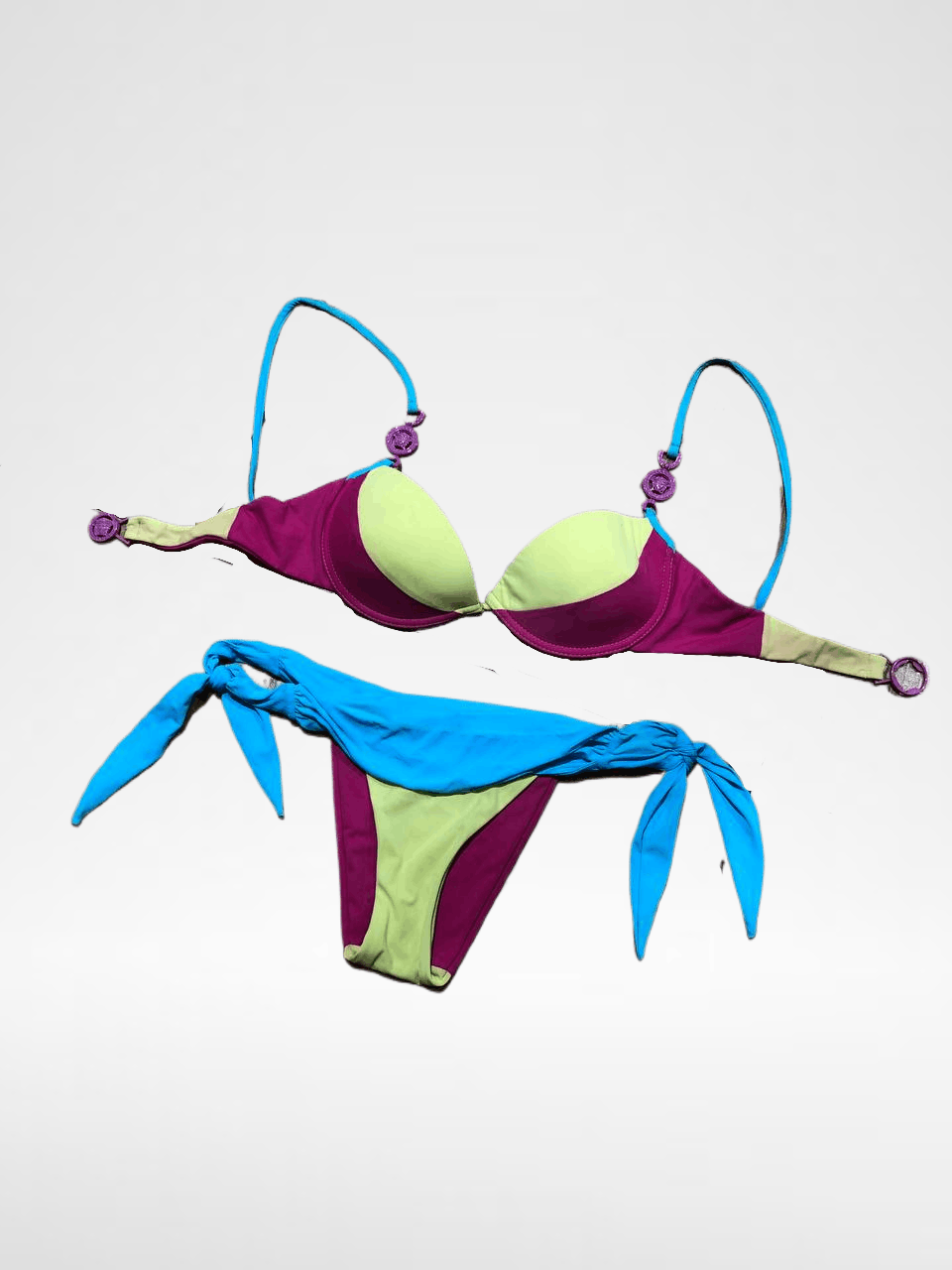 VINTAGE Swimsuit Versace LUXURY logo Y2K