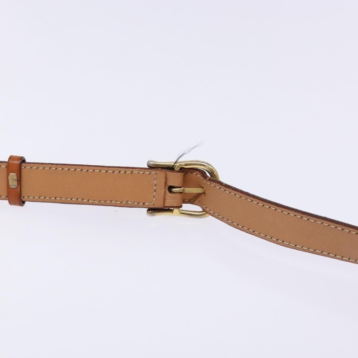 Celine CELINE Macadam Canvas Shoulder Bag Pvc Leather Brown Gold Size ONE SIZE - 8 Thumbnail