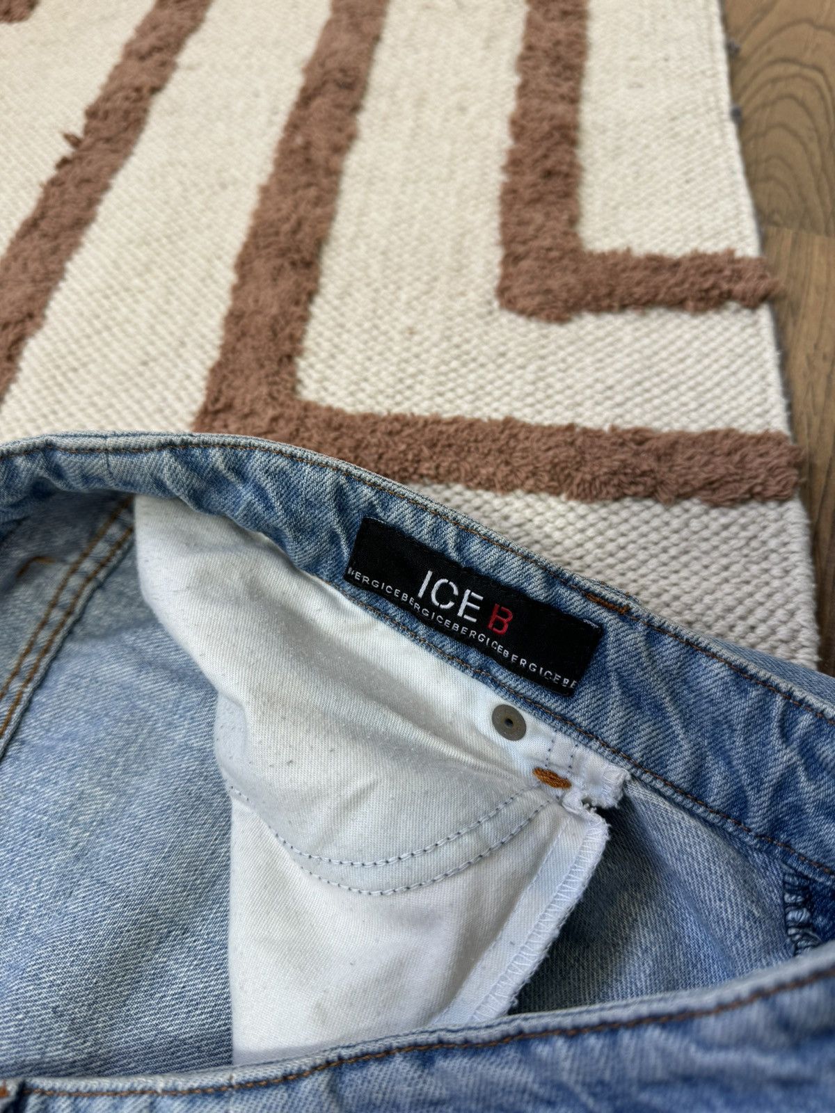 Iceberg VINTAGE ICEBERG OPIUM STYLE ZIPPER DENIM PANTS Size US 28 / EU 44 - 6 Thumbnail