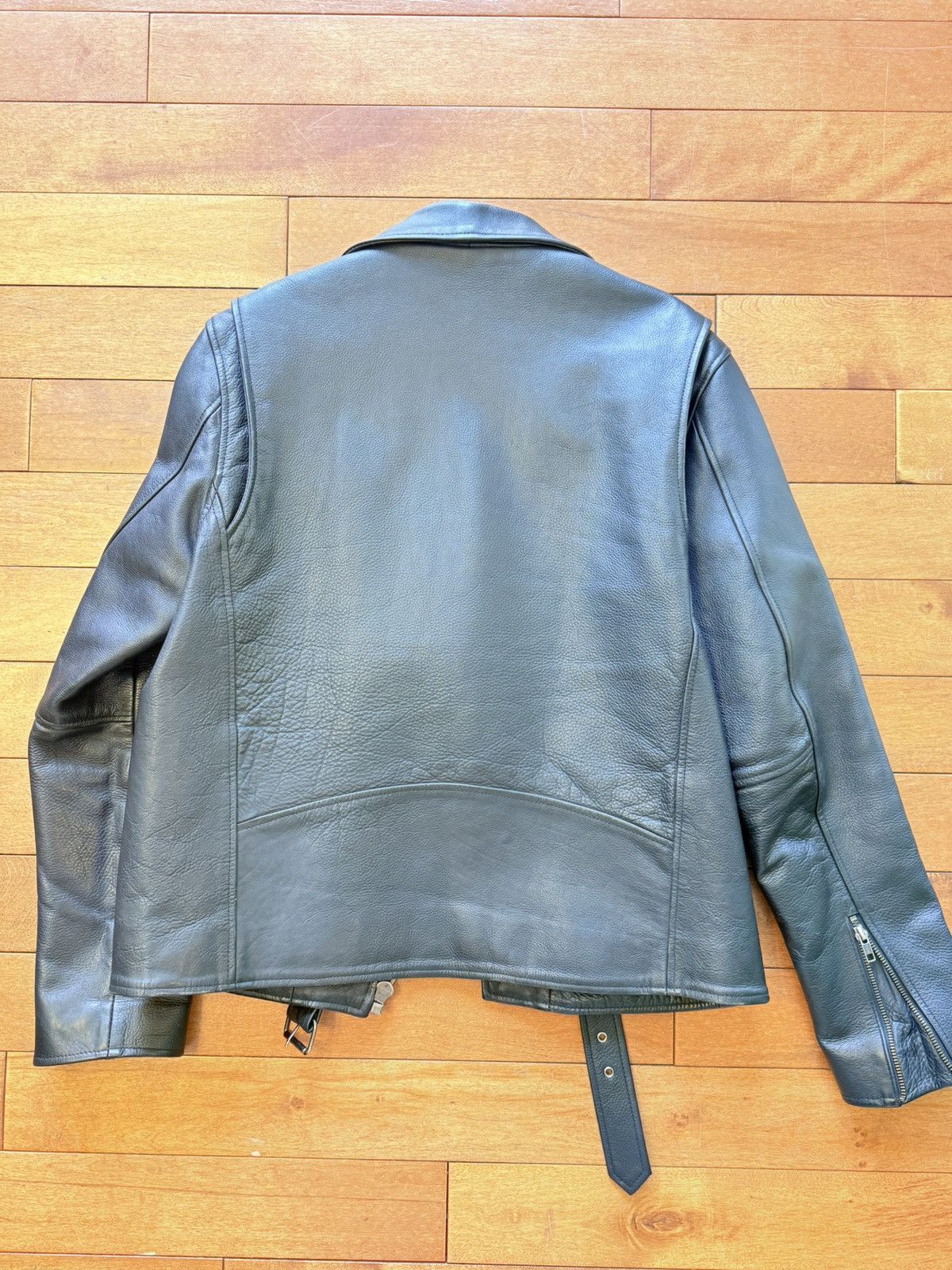 NEUW Denim Neuw Asymmetric Leather Jacket Size US XL / EU 56 / 4 - 3 Thumbnail