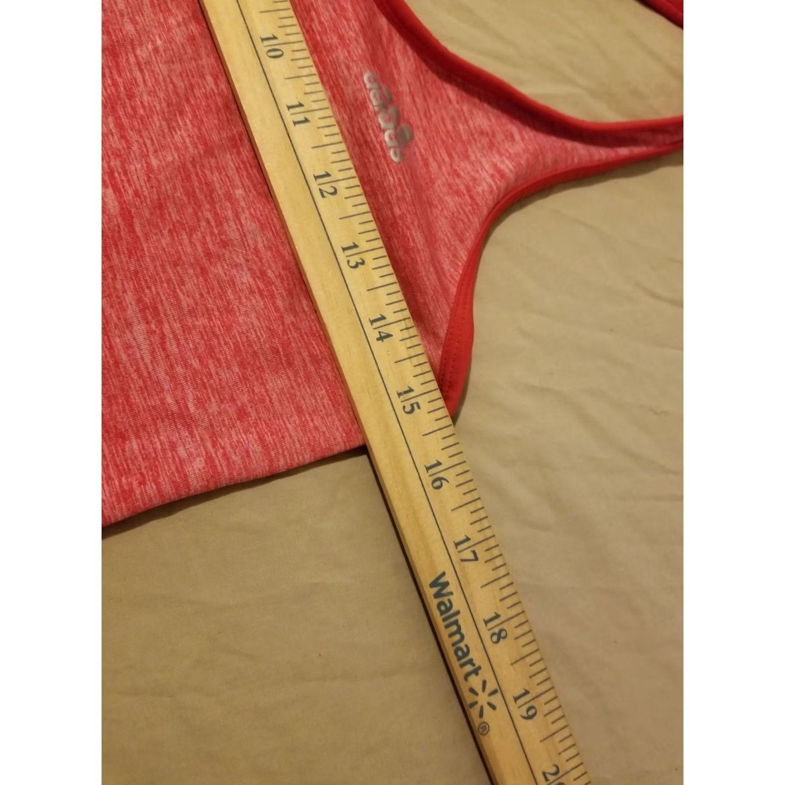 Adidas Womens adidas Tank Shirt XS Red Athletic Gym Workout Size XS / US 0-2 / IT 36-38 - 4 Thumbnail