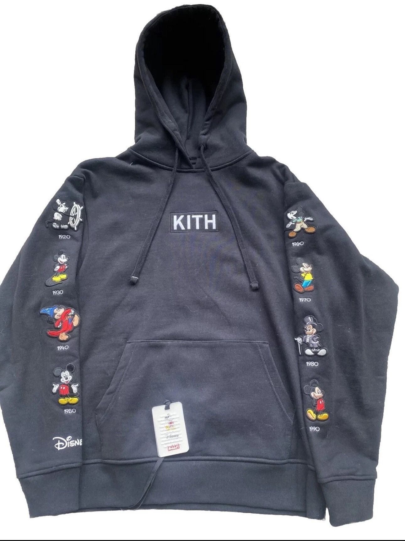 Disney × Kith KITH x Disney Mickey Sleeve Patches Hoodie Mickey's 90th Size US S / EU 44-46 / 1 - 1 Thumbnail