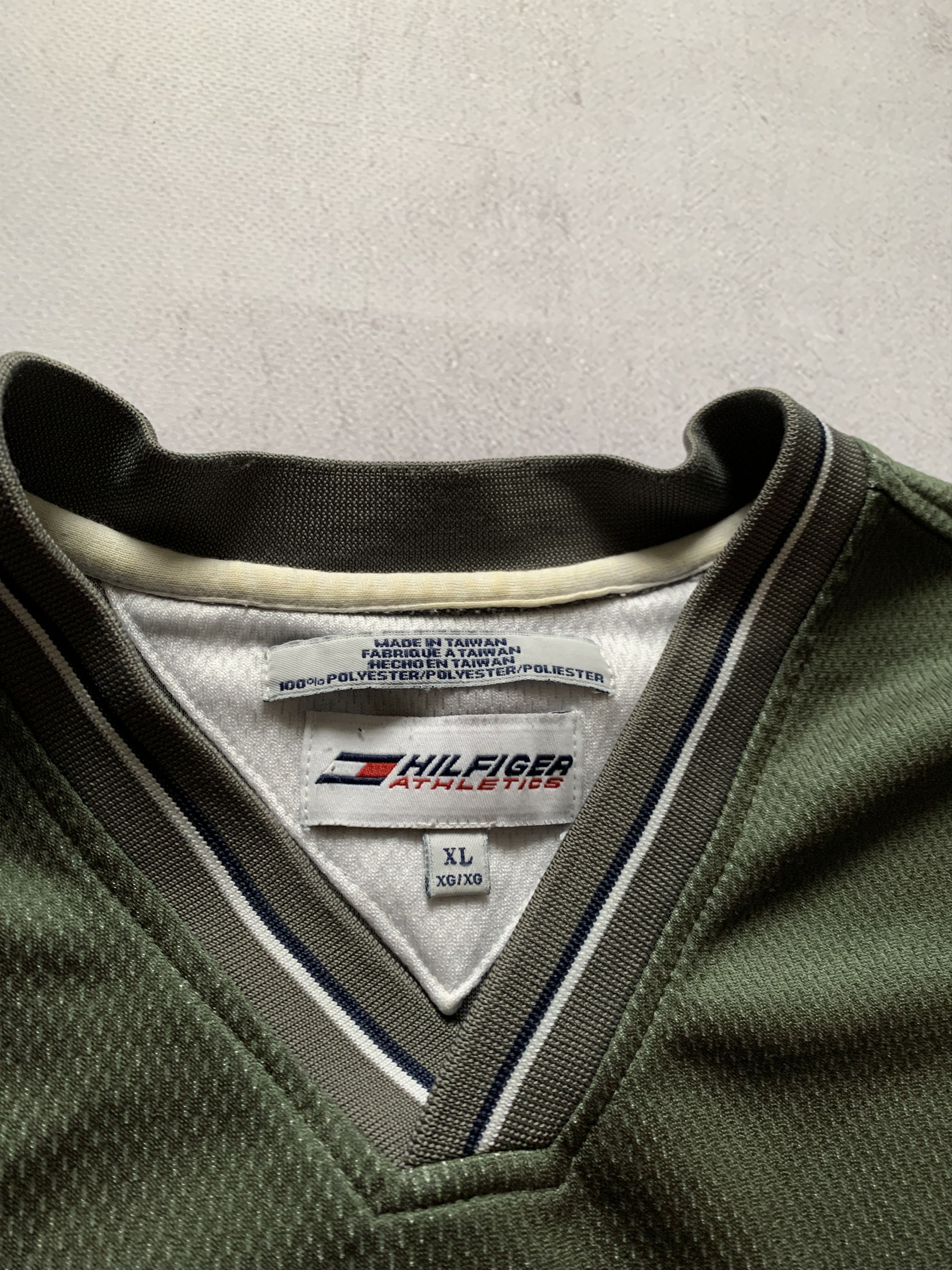 Tommy Hilfiger × Vintage Vintage Tommy Hilfiger Jersey T Shirt Tee Baggy Big Logo 90s Size US XL / EU 56 / 4 - 6 Thumbnail
