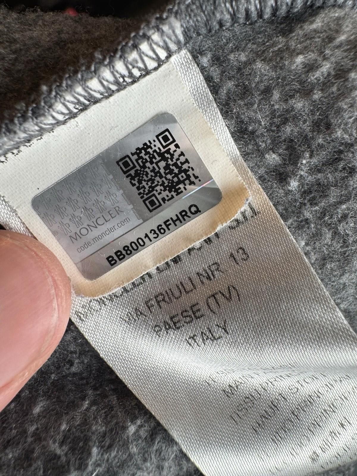 Moncler Moncler Enfant Grey Wool Logo Tracksuit Set Jacket & Pants Size ONE SIZE - 6 Thumbnail
