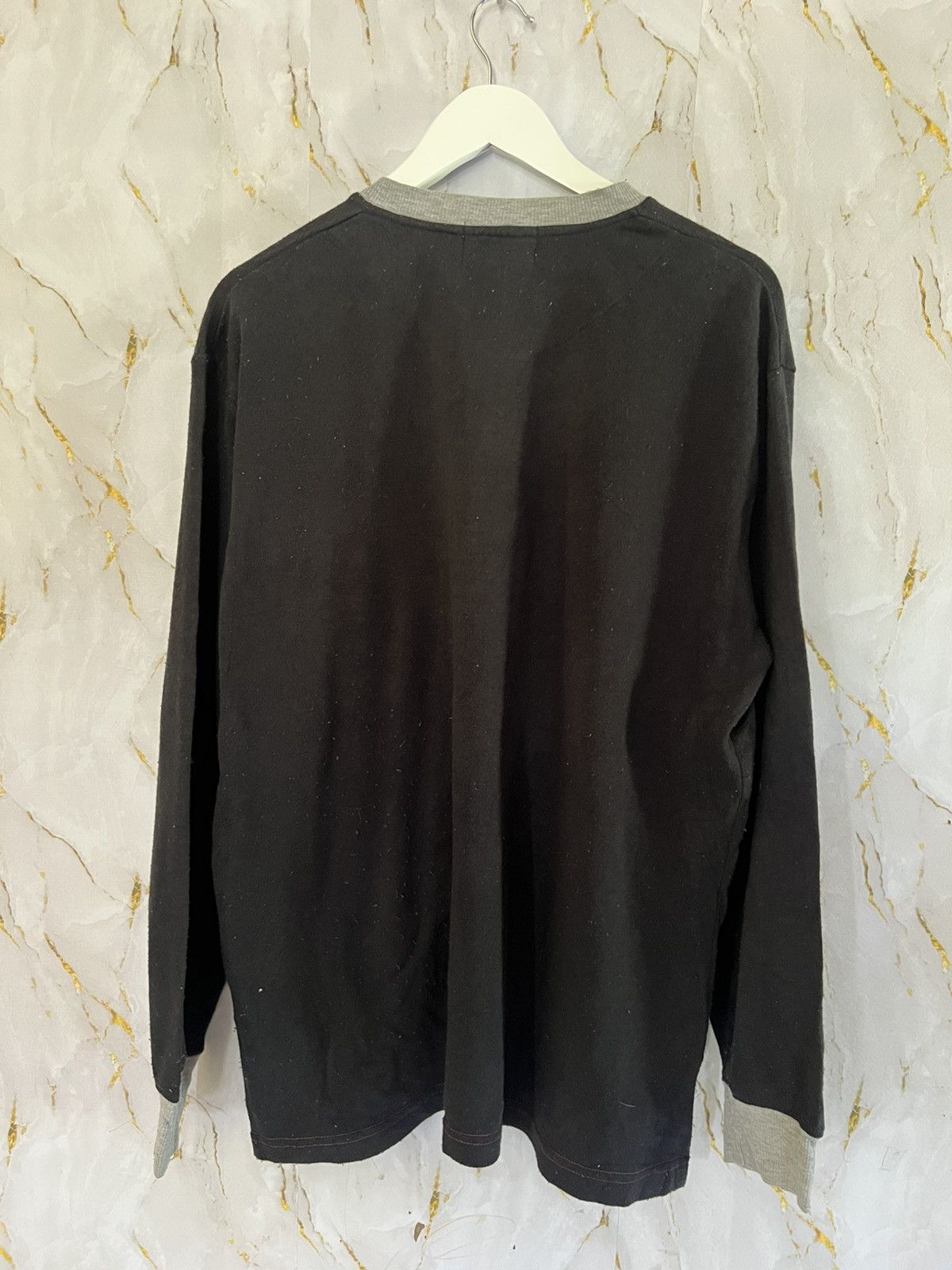 Yohji Yamamoto SACSNY Y’SACCS LONG SLEEVE T-SHIRT Size US XL / EU 56 / 4 - 2 Thumbnail